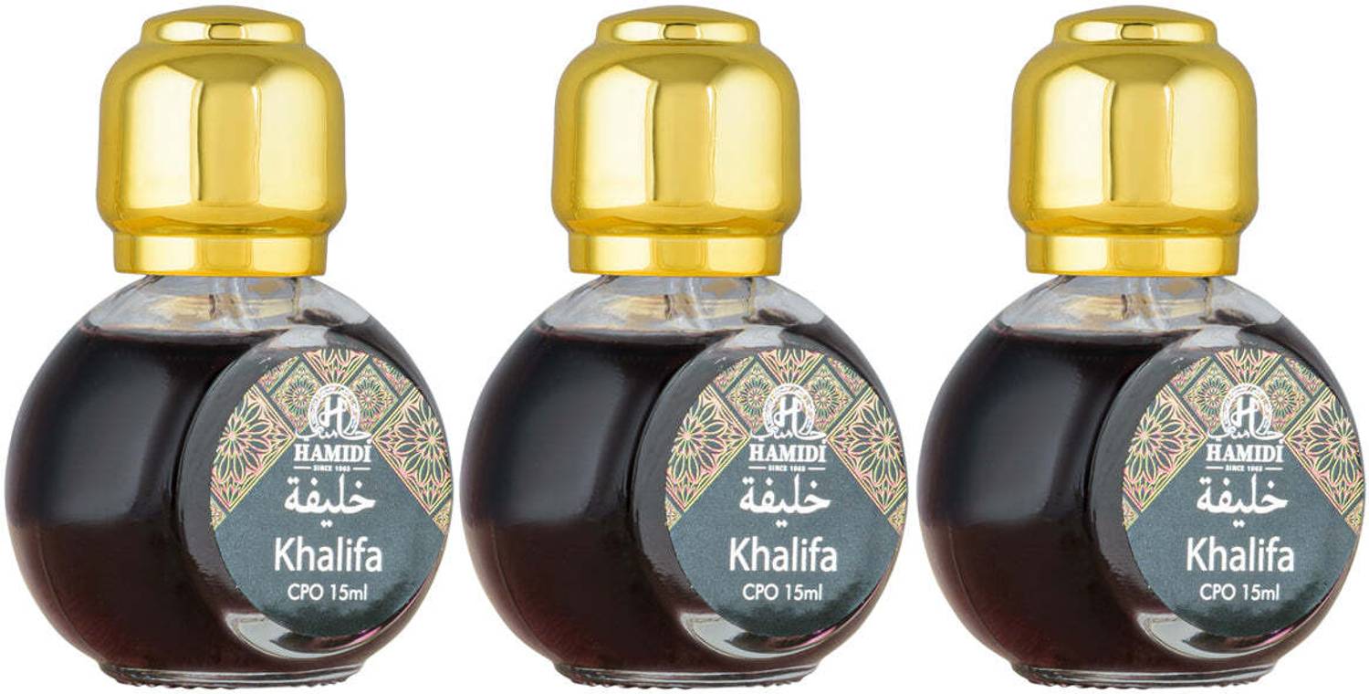 Hamidi Khalifa 15ml x3 Premium Perfume Oil - Image 1