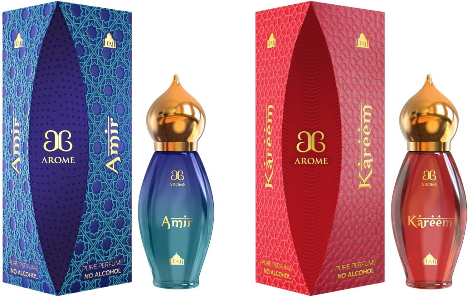 Arome Amir & Kareem Combo Pack Attar - Image 1