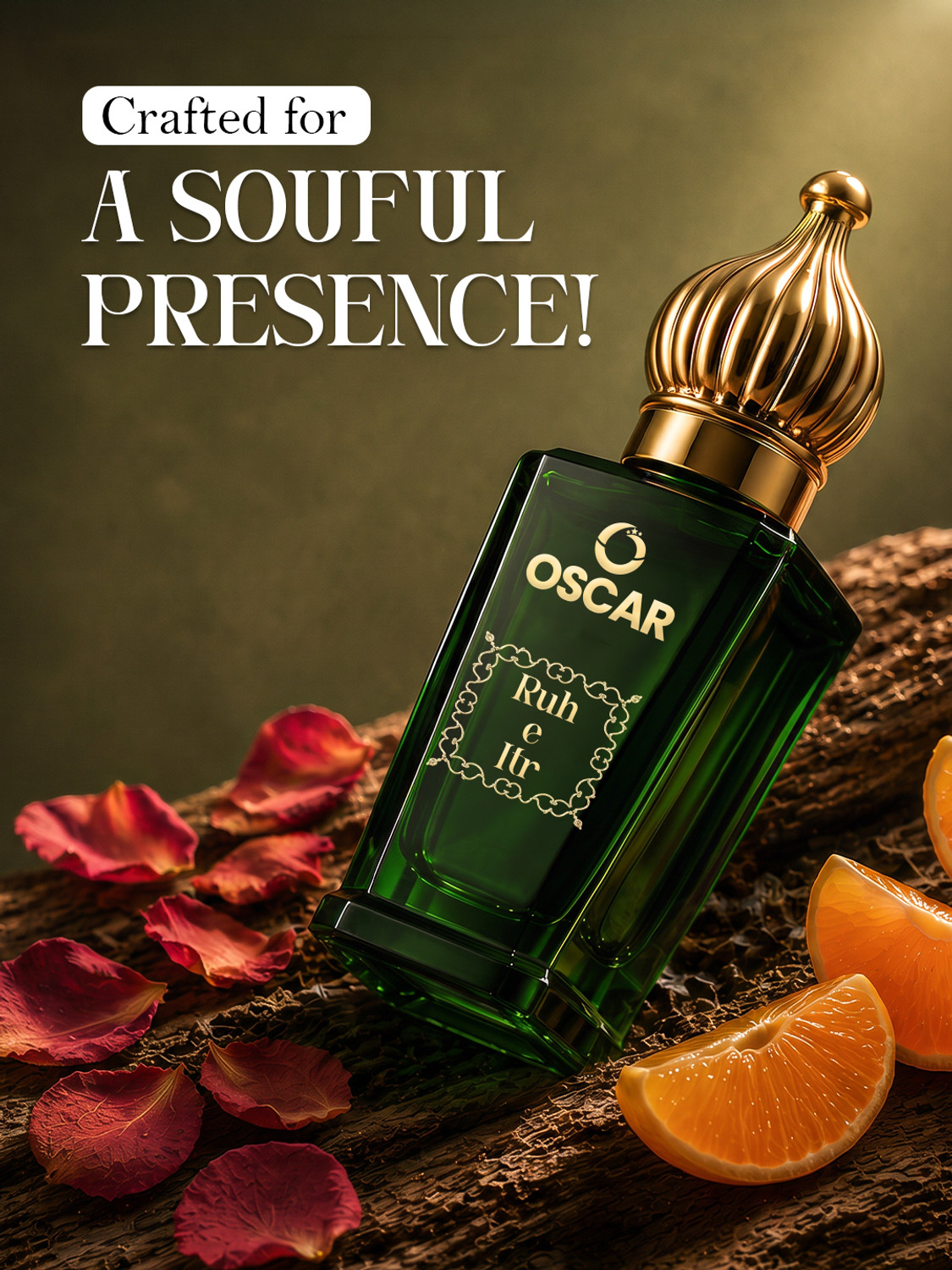 Image of Oscar Ruh-e-Itr Attar For Men | Strong Fragrance | Non-Alcoholic Roll-On Floral Attar