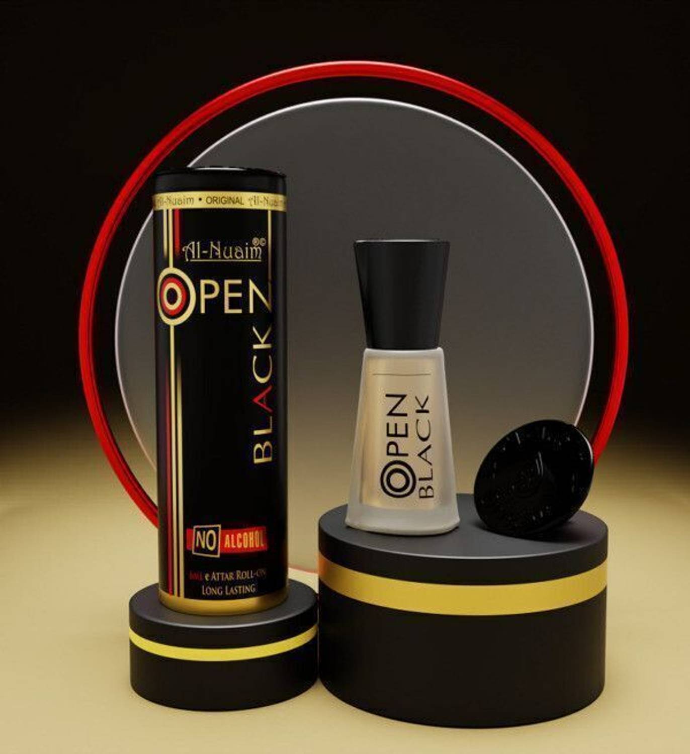 Al-Nuaim Exclusive Series Oepn Black 6ml Floral Attar