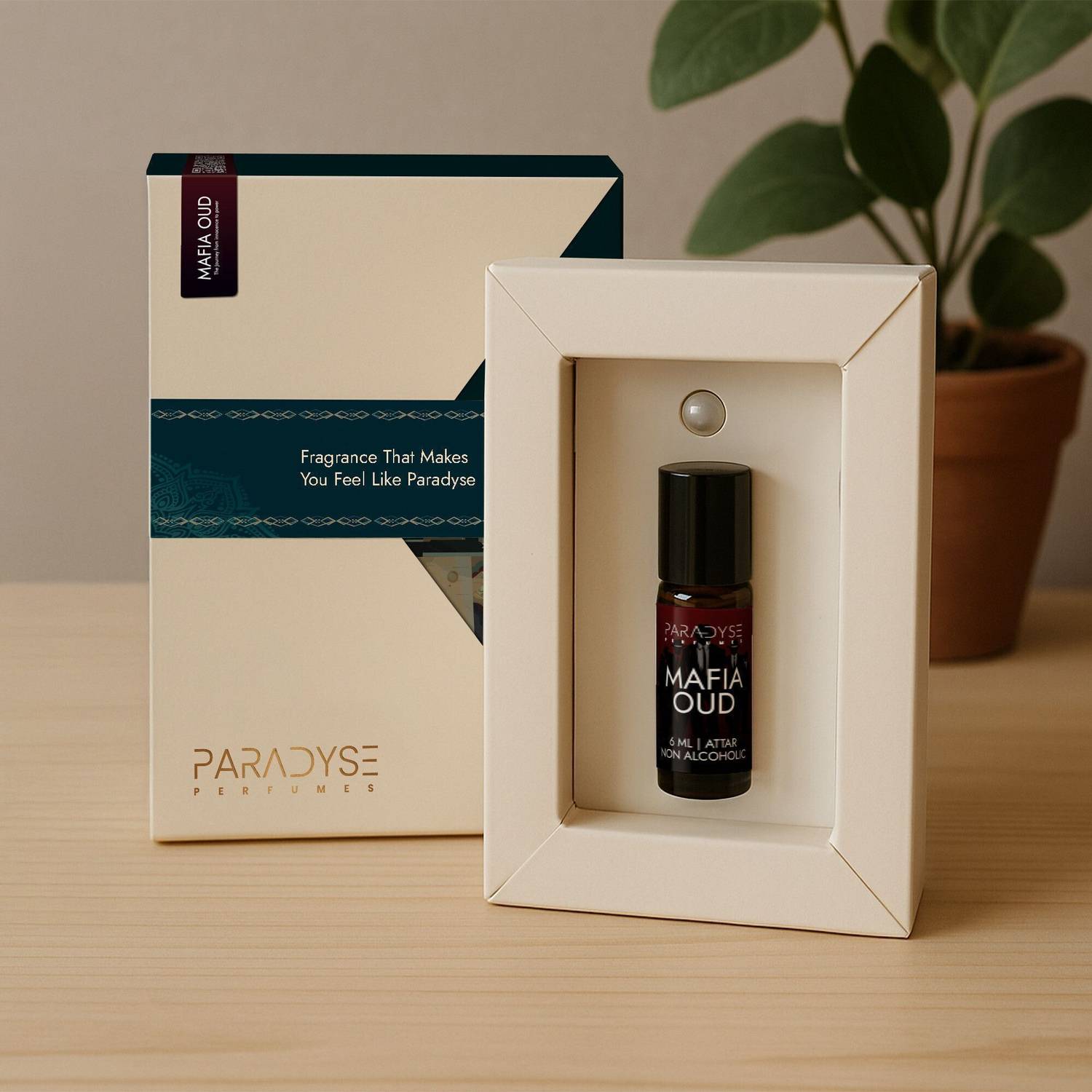 paradyse perfumes Mafia Oud Attar 6 ml - Image 2