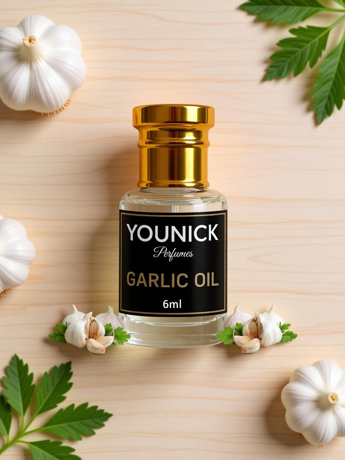 Image of YOUNICK GARLIC OIL (LAHSUN OIL) 6ML Herbal Attar