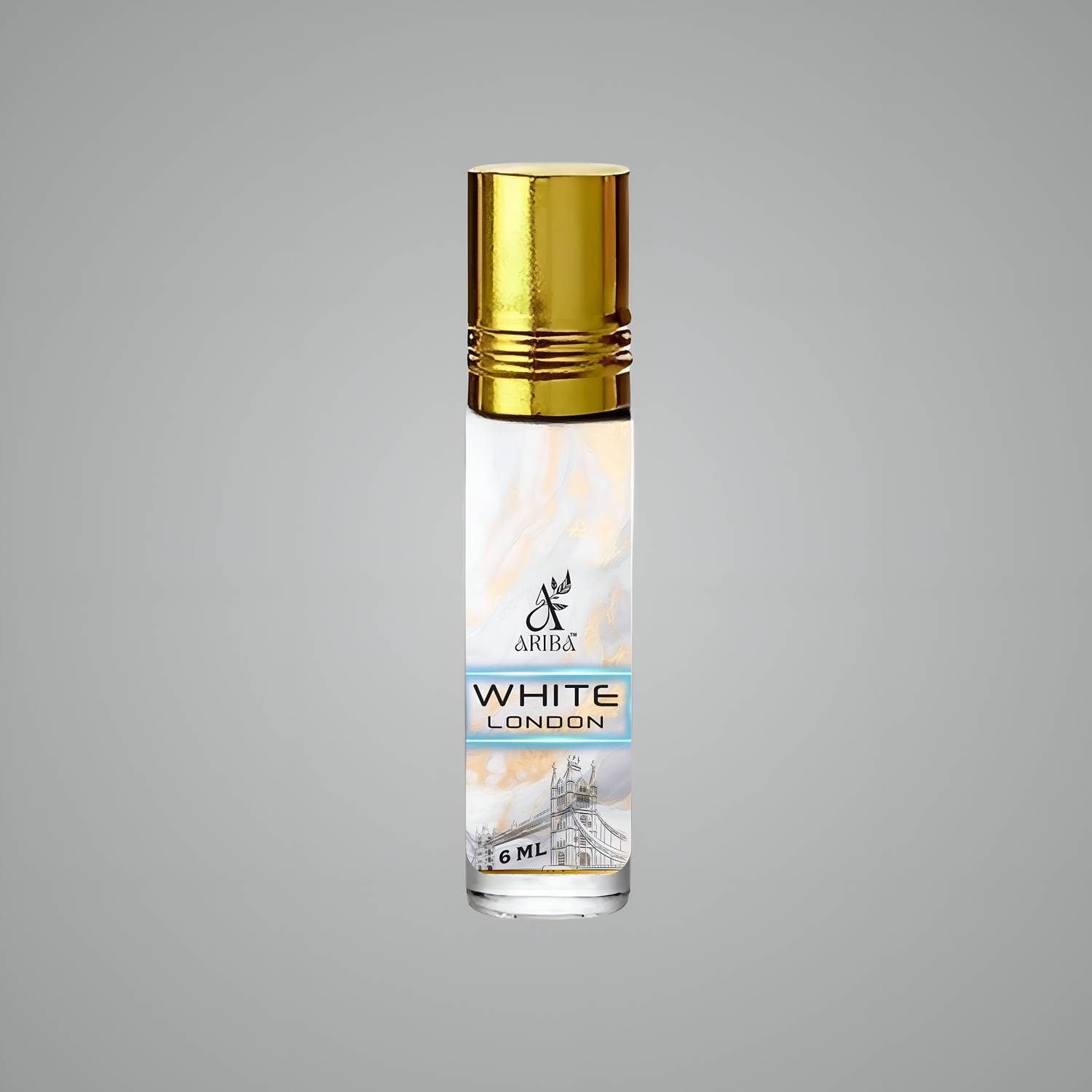 Ariba WHITE LONDON 6ML Great Fragrance Long-Lasting (Unisex) Floral Attar