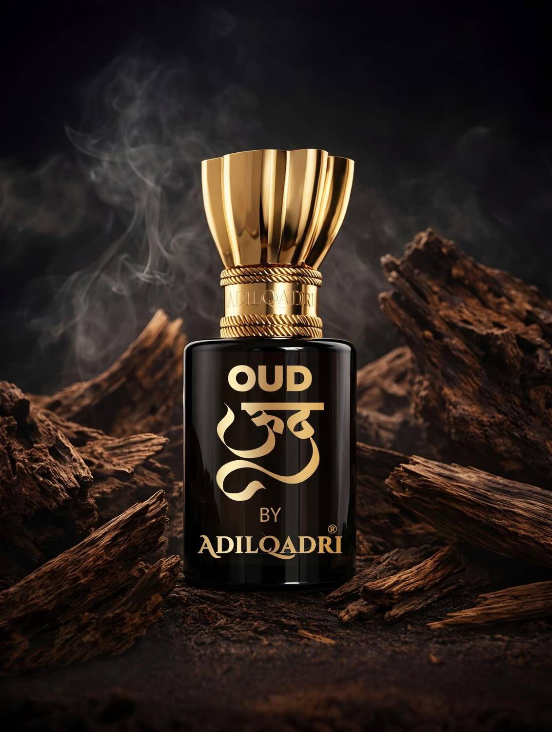 Adilqadri Oud Attar for Men | Long Lasting Strong Woody Scent | Non Alcoholic Attar 5.5ml Floral Attar