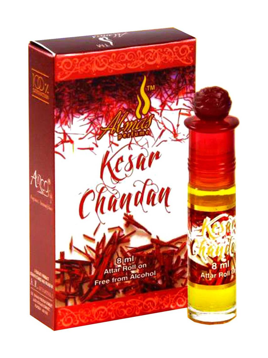Almas KESAR CHANDAN Special pocket Herbal Attar