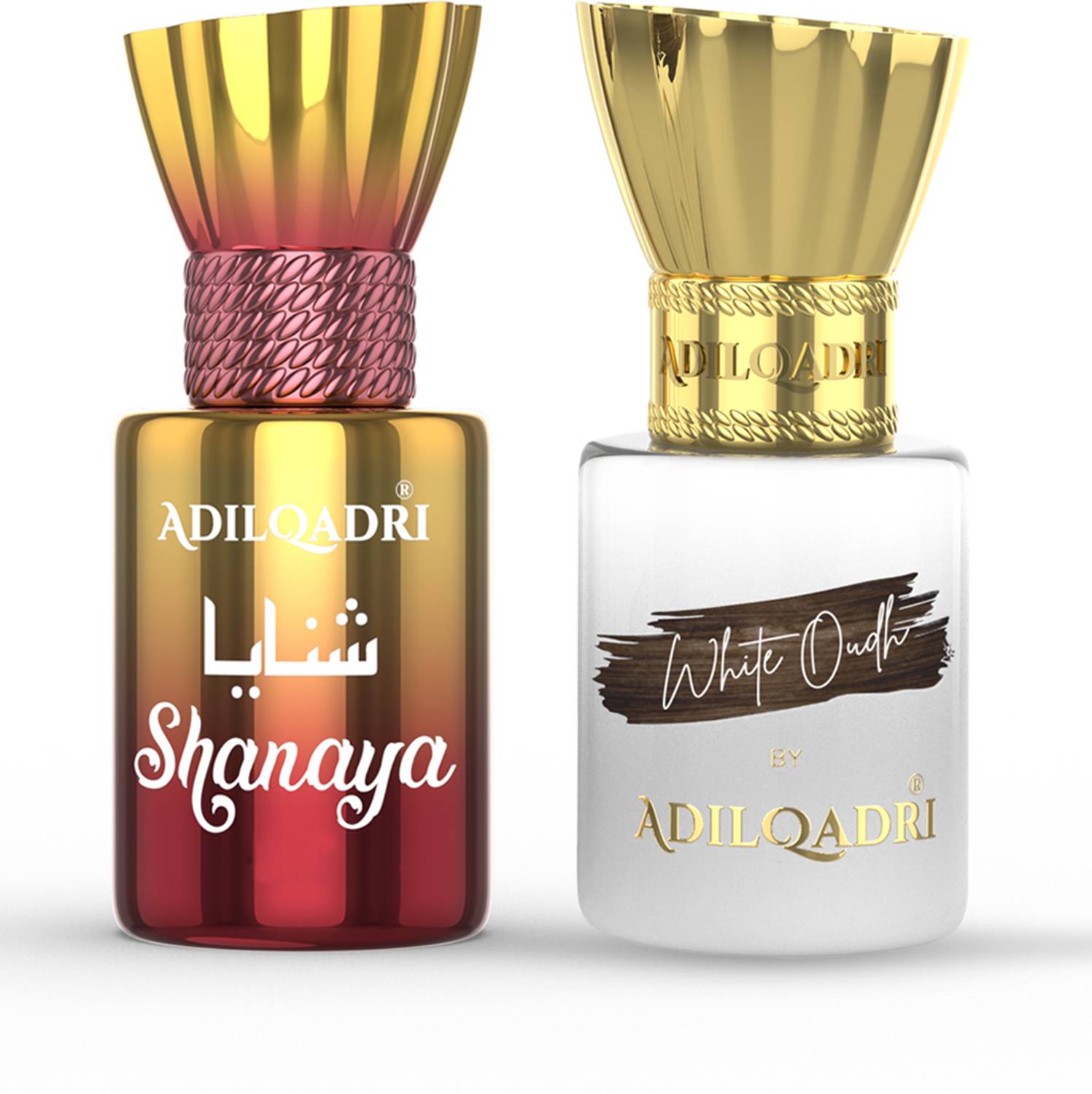 Adilqadri Shanaya And White Oudh Attar Combo Pack For Men & Women