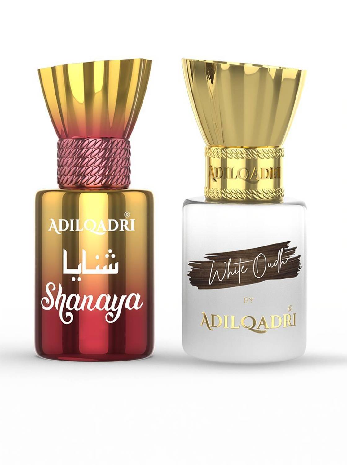 Adilqadri Shanaya & White Oudh Attar Combo Pack - Image 1