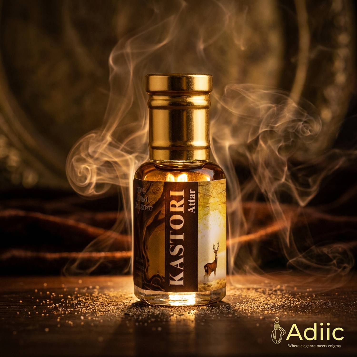 adiic Kastori Attar Alcohol Free Roll-On Perfume - Image 1