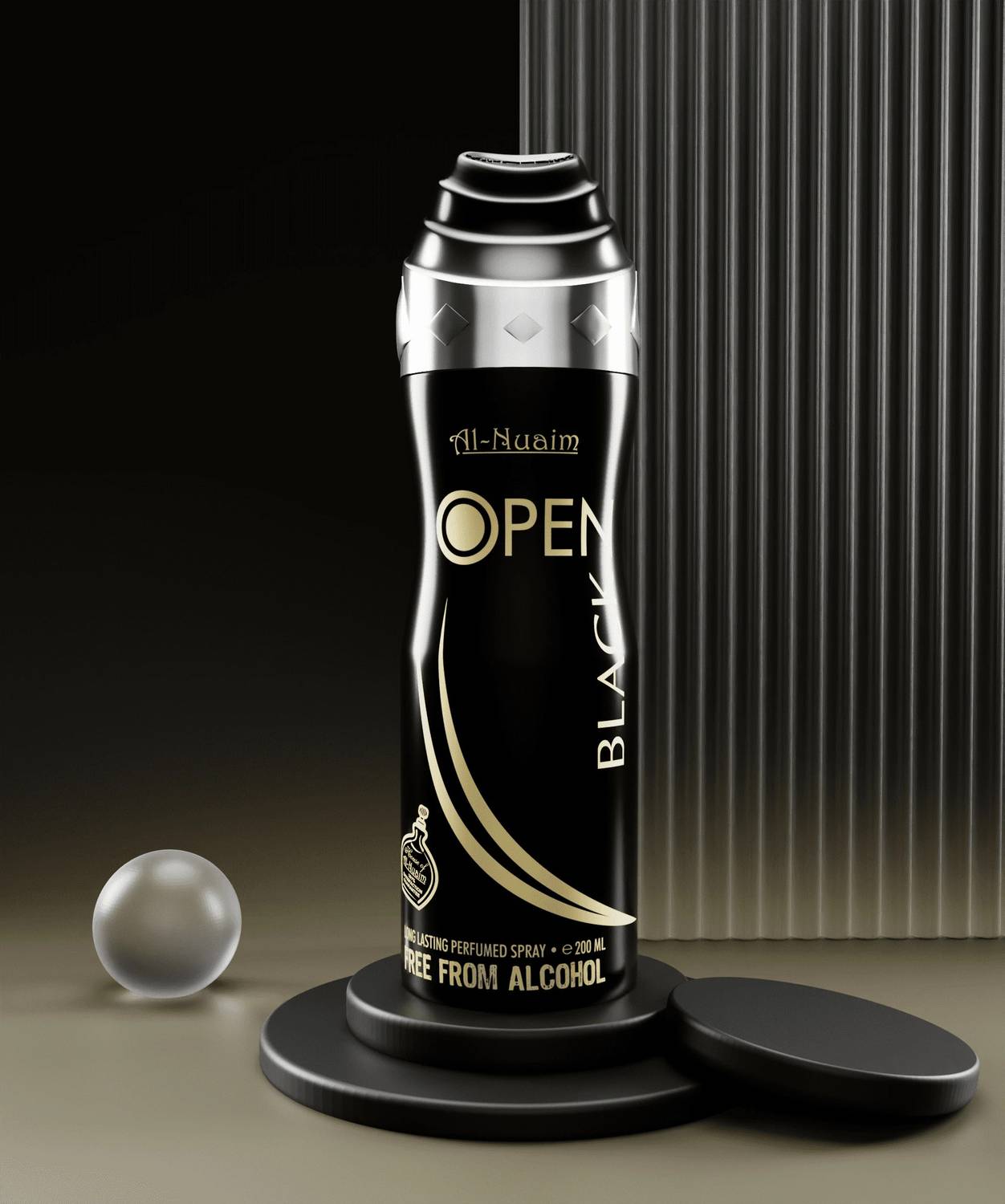 Al Nuaim Open Black Body Spray - Image 1