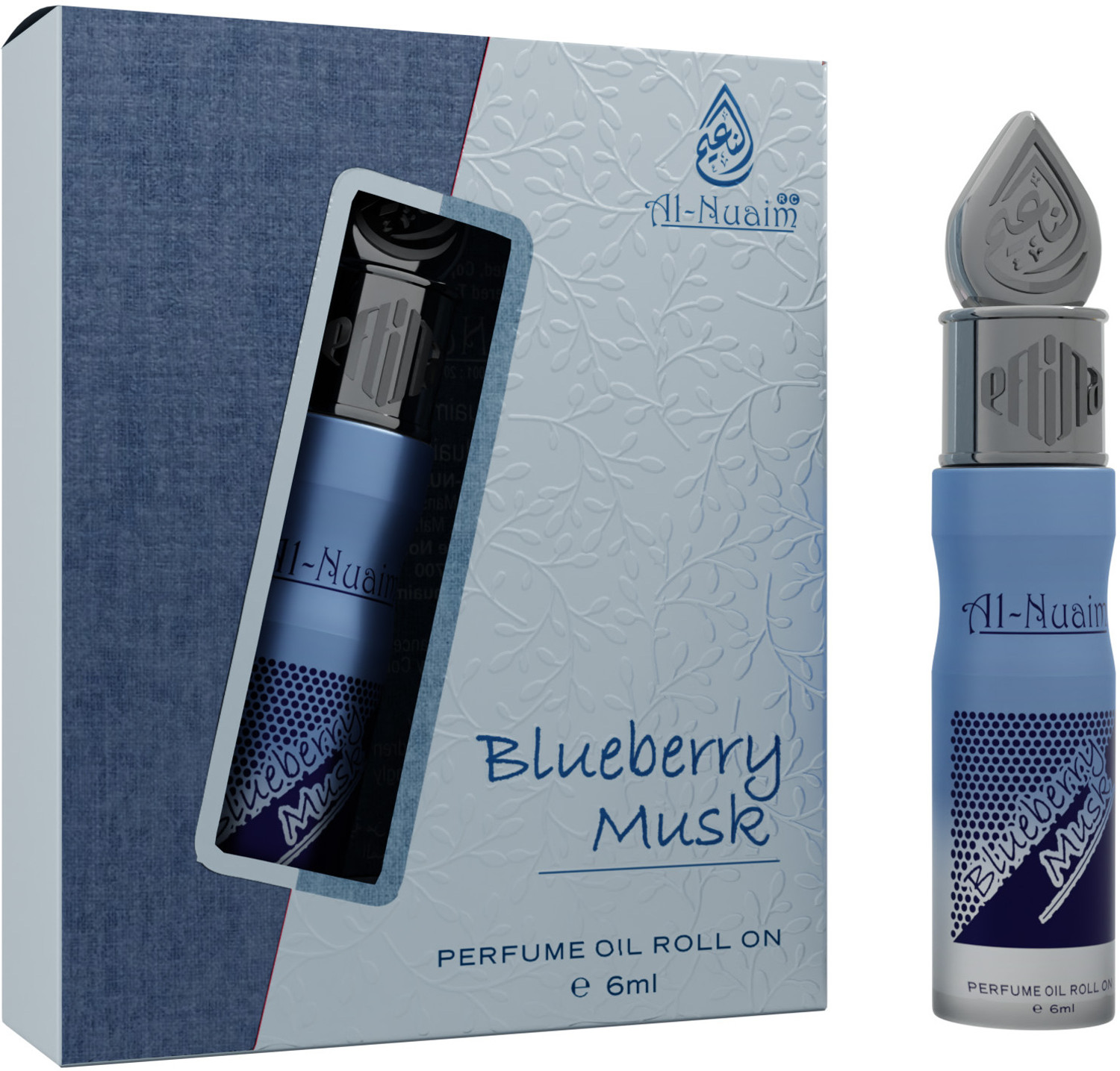 Image of Al-Nuaim Blueberry Musk Attar Roll On - 6ML | Unisex Floral Attar