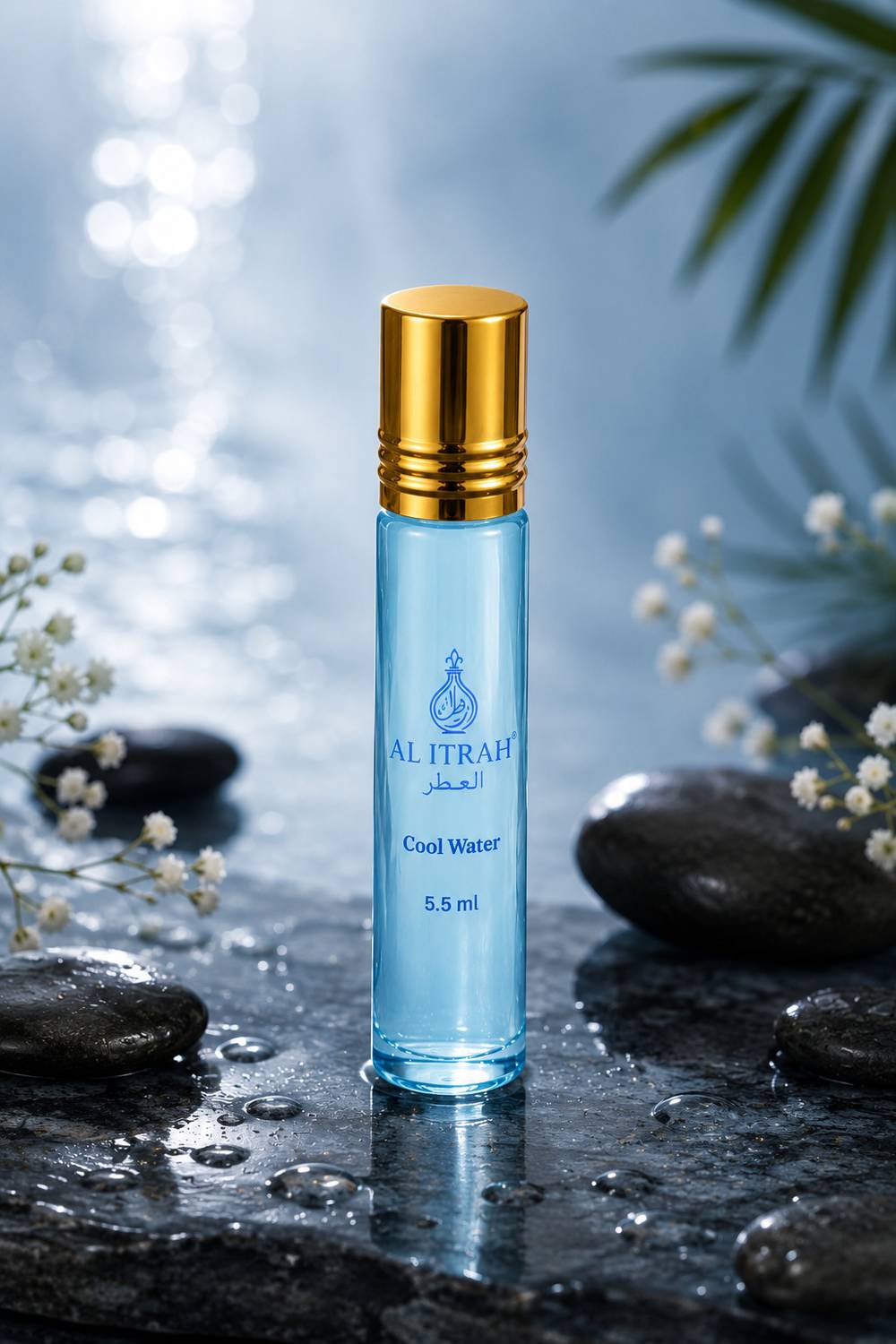 AL ITRAH Cool Water Attar for Men - Image 1