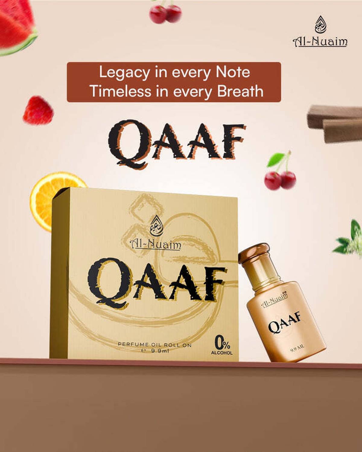 Al-Nuaim Qaaf Perfume Oil 9.9ml - Image 3