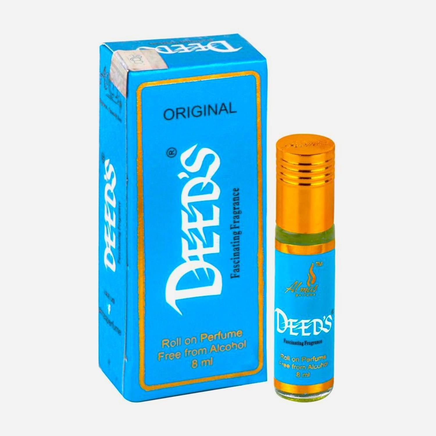 Almas ORIGINAL (DEED'S) GREAT FRAGRANCE LONG-LASTING (UNISEX) 8ML Floral Attar