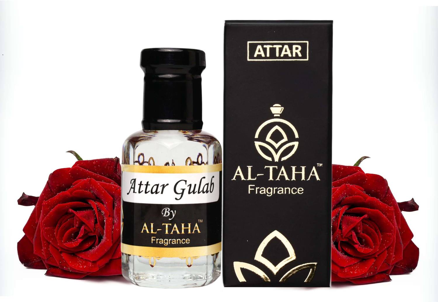 AL-TAHA Gulab Attar Long Lasting Perfume for Men & Women,12ml Roll On Bottle Floral Attar