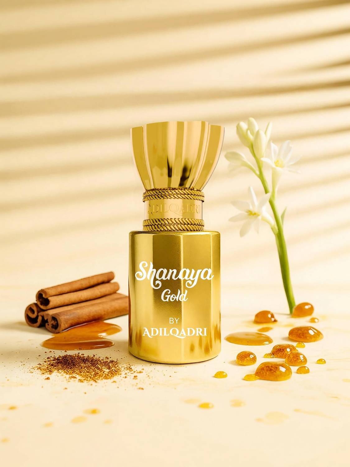 Adilqadri Shanaya Gold Gourmand Fragrance - Image 2