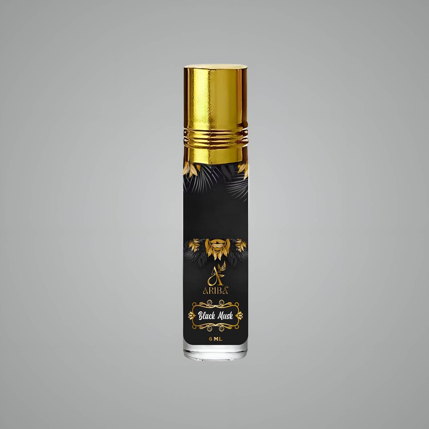 Ariba BLACK MUSK 6ML Great Fragrance Long-Lasting (Unisex) Floral Attar