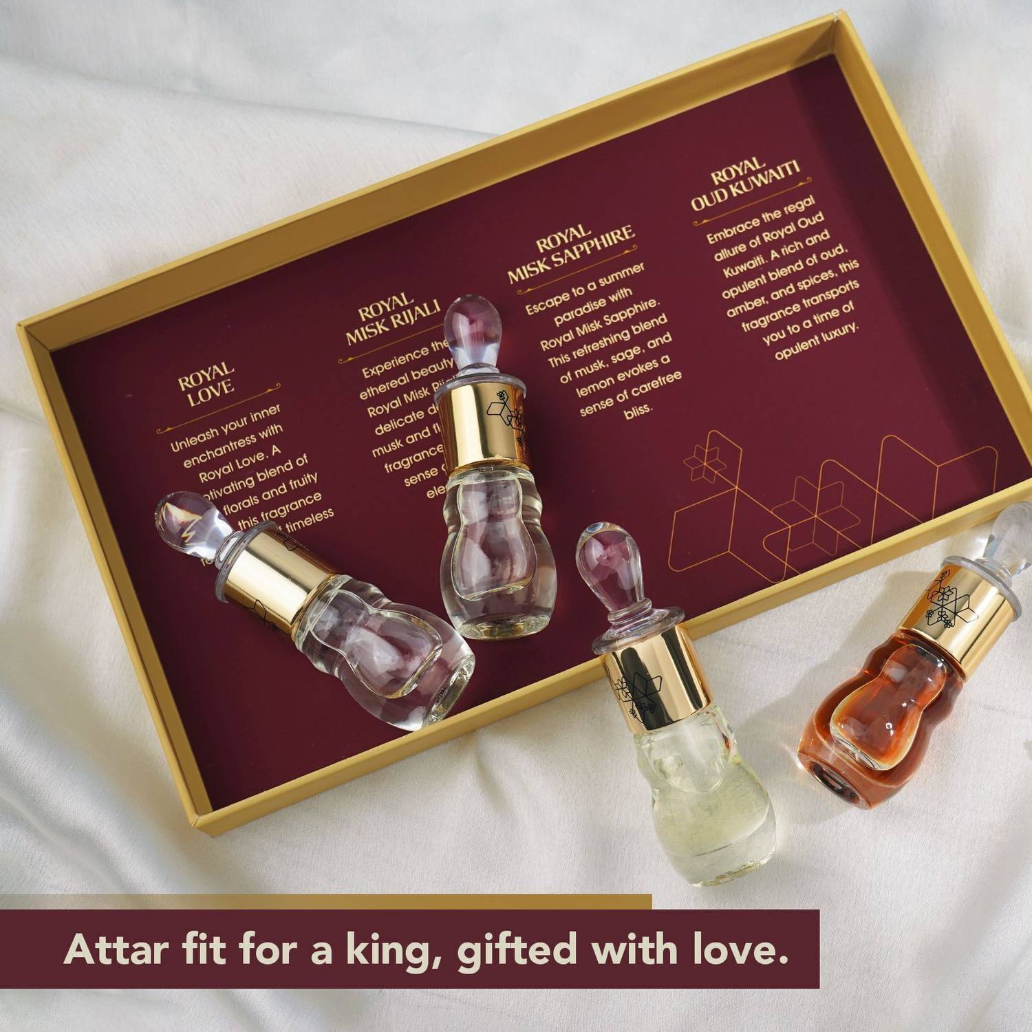 Ajmal Floral Attar Gift Set 12 ml - Image 3