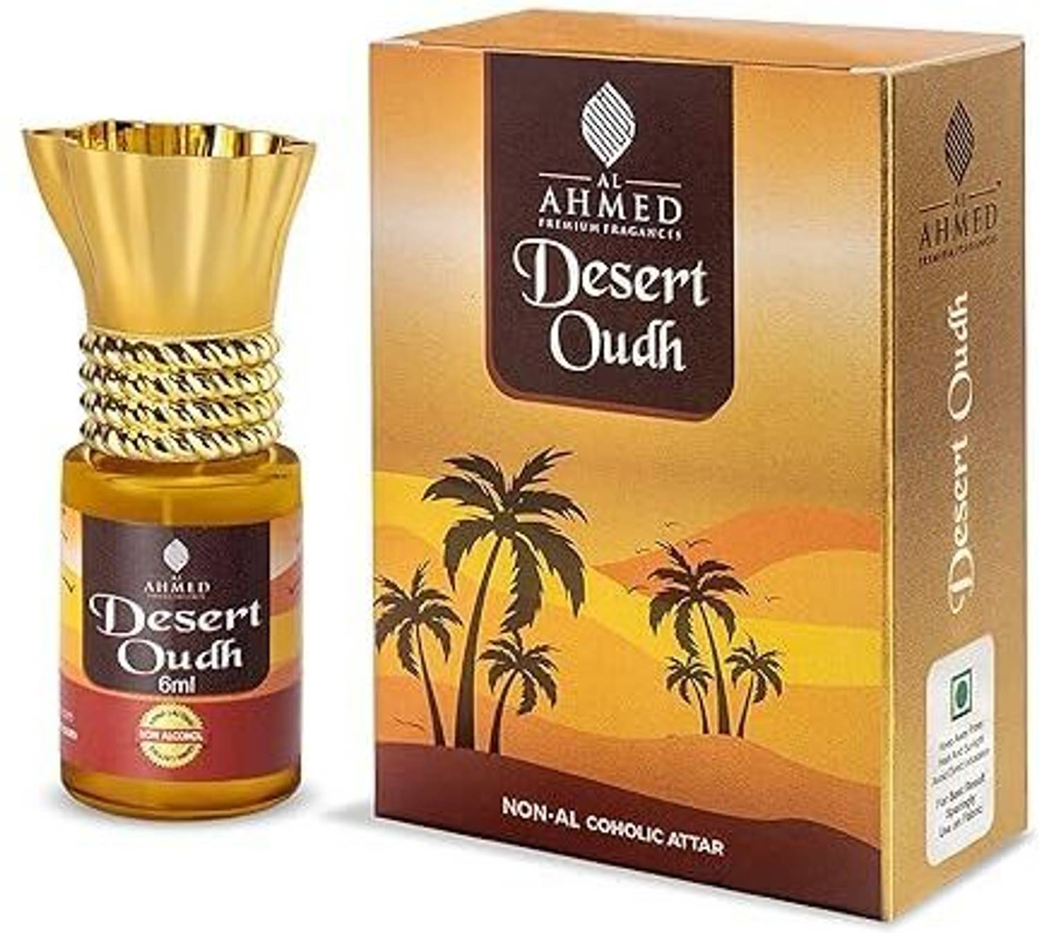 Al Ahmed Premium Desert Oudh Attar 6ml - Image 1