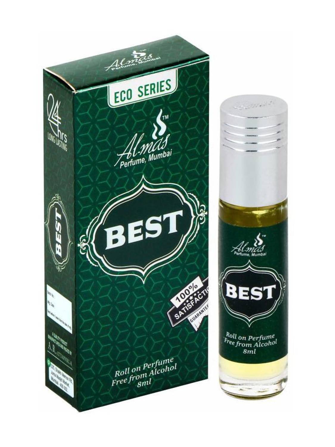 Almas ORIGINAL (BEST) GREAT FRAGRANCE LONG-LASTING (UNISEX) 8ML Floral Attar