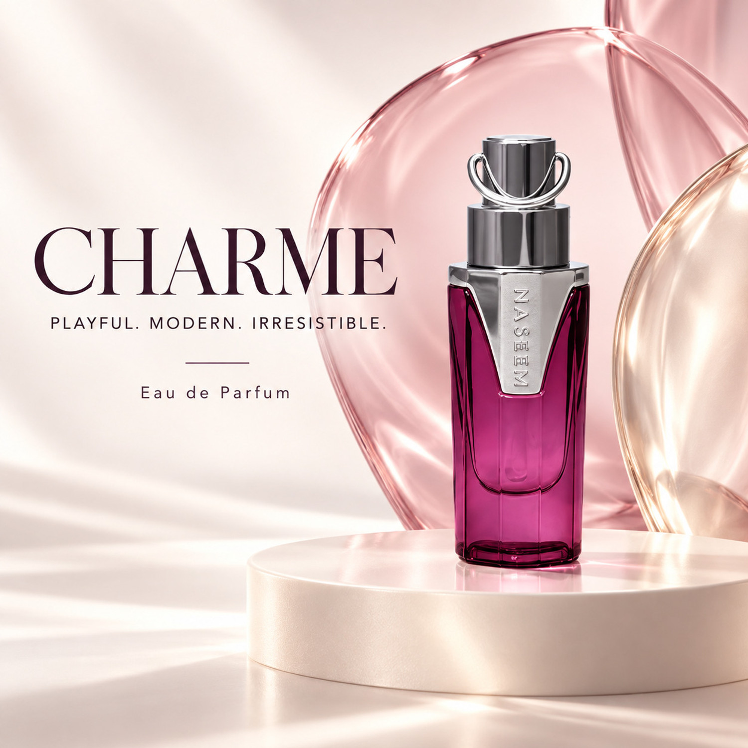 Image of NASEEM Charme Fruity Floral Attar | Alcohol-Free Long Lasting Floral Attar (Fruity)
