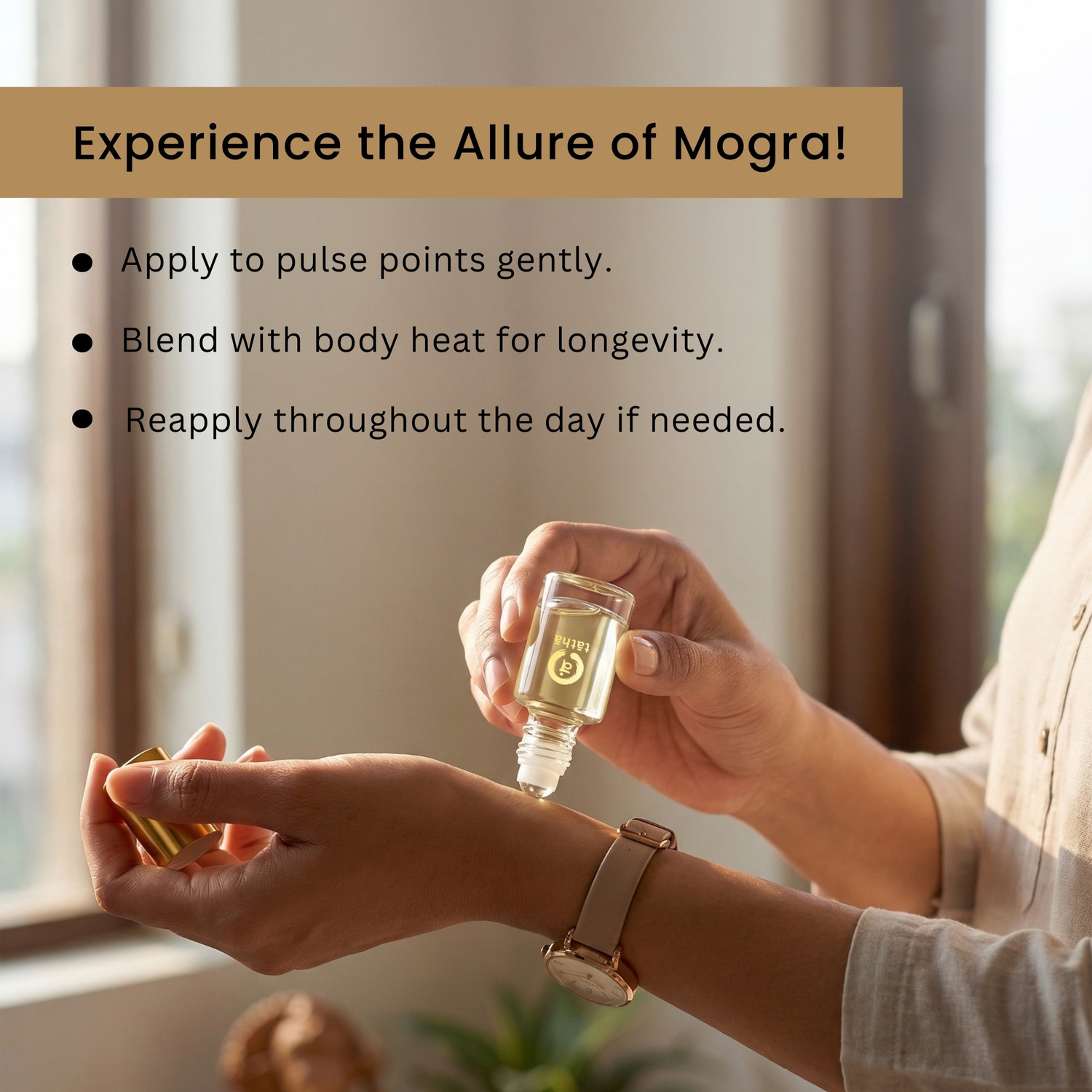 Image of Tatha Mitti Attar With Earthy Rain-Kissed Scent Soothing And Calming Unisex Fragrance Floral Attar