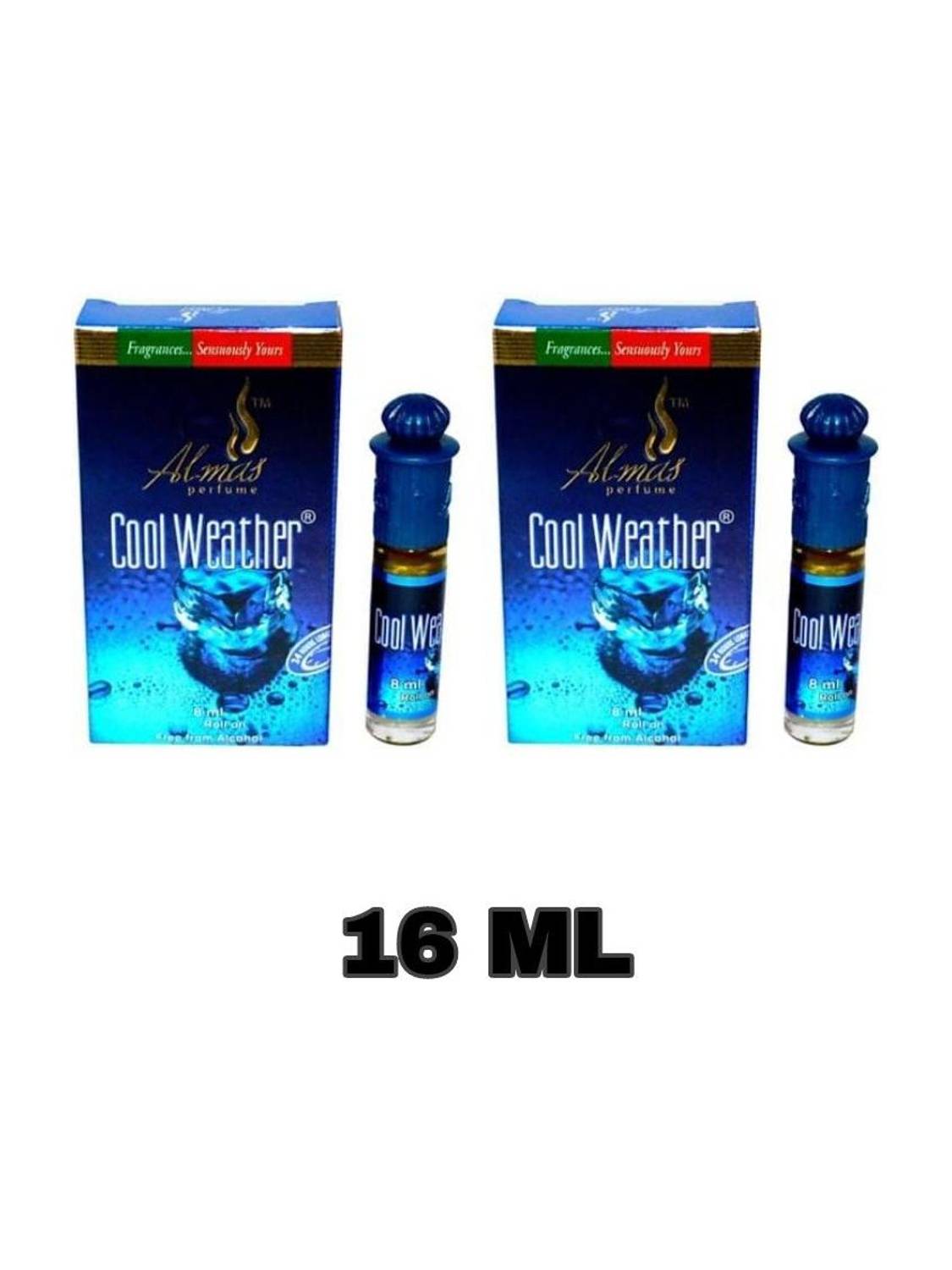 Almas Cool Wheather Pack Of 2 Floral Attar
