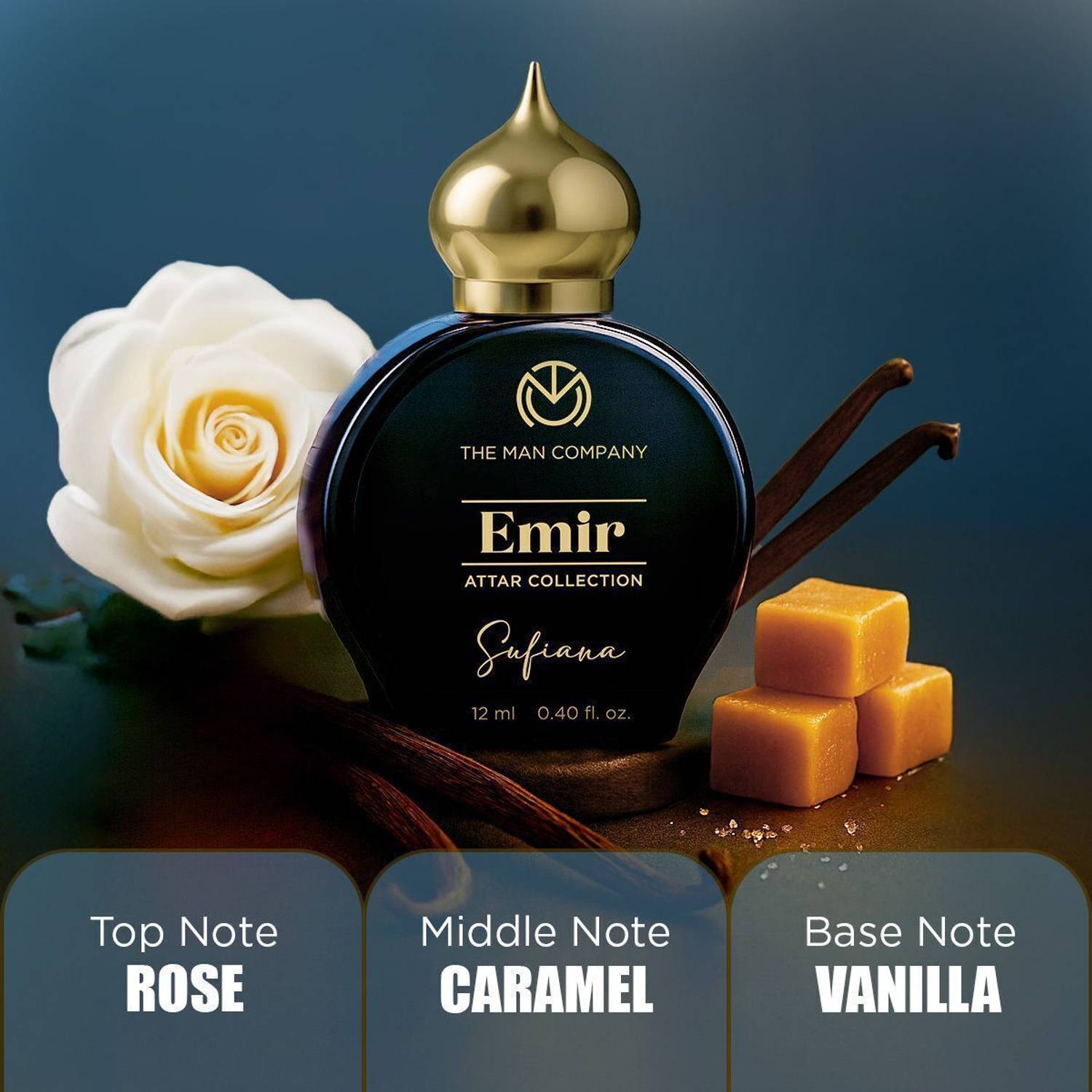 THE MAN COMPANY Sufiana Emir Attar Perfume - Image 2