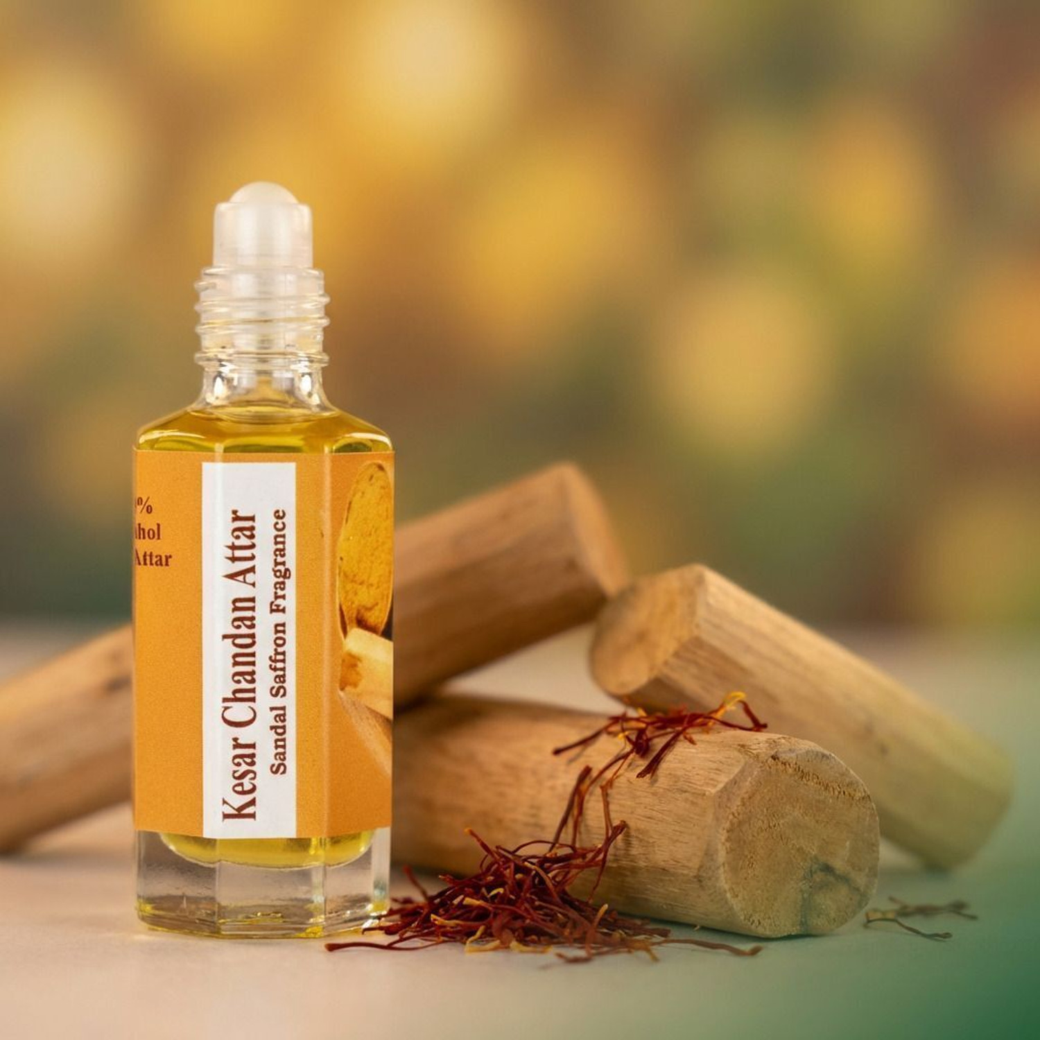 Image of Pushpa Traders PT - Kesar Chandan Attar Herbal Attar