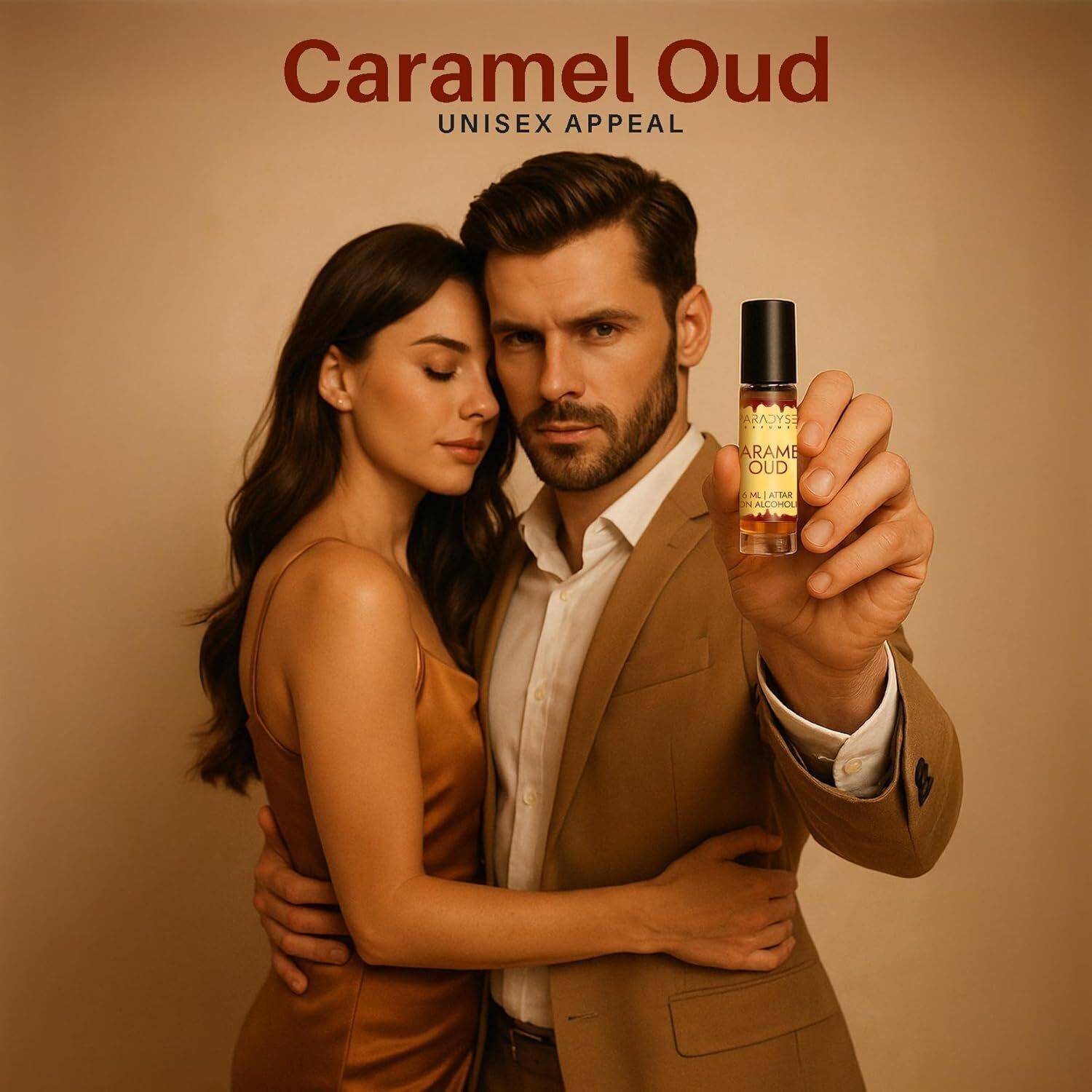 paradyse perfumes Caramel Oud Attar 6 ml - Image 3