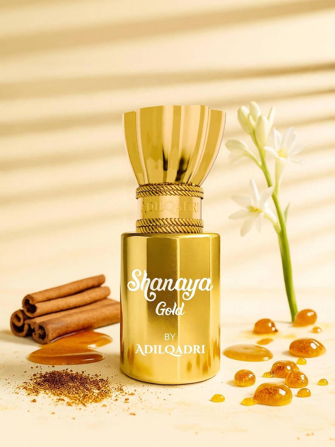 Adilqadri Shanaya Gold Gourmand Fragrance - Image 5