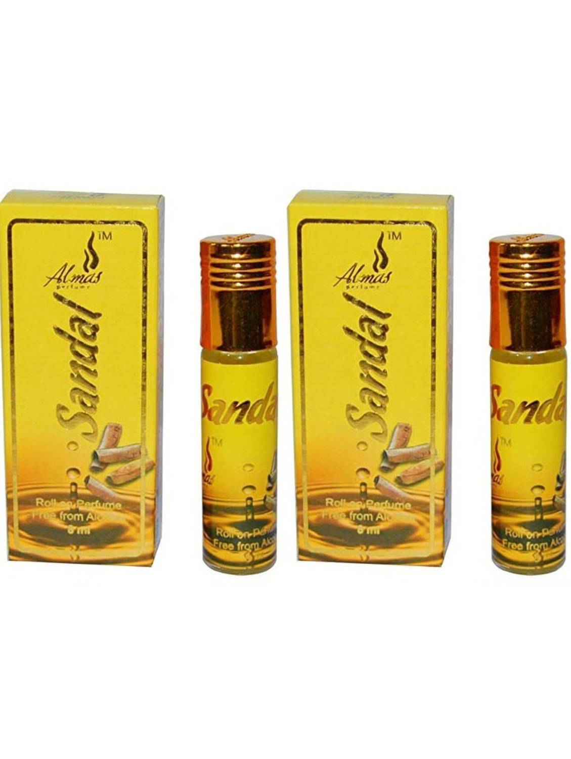 Almas Sandal & Sandal Floral Attar