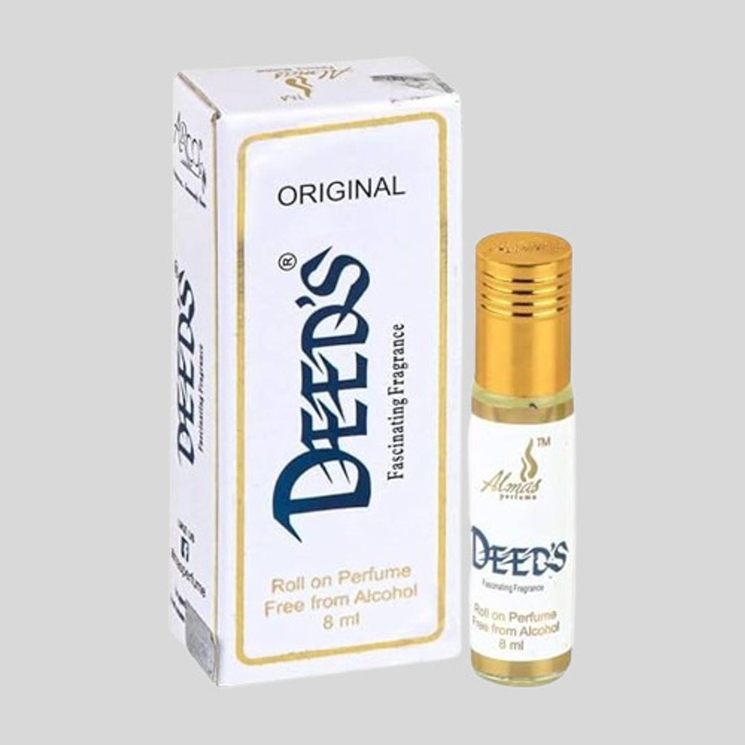 Almas White Deeds Floral Attar Combo Pack of 8 - Image 2