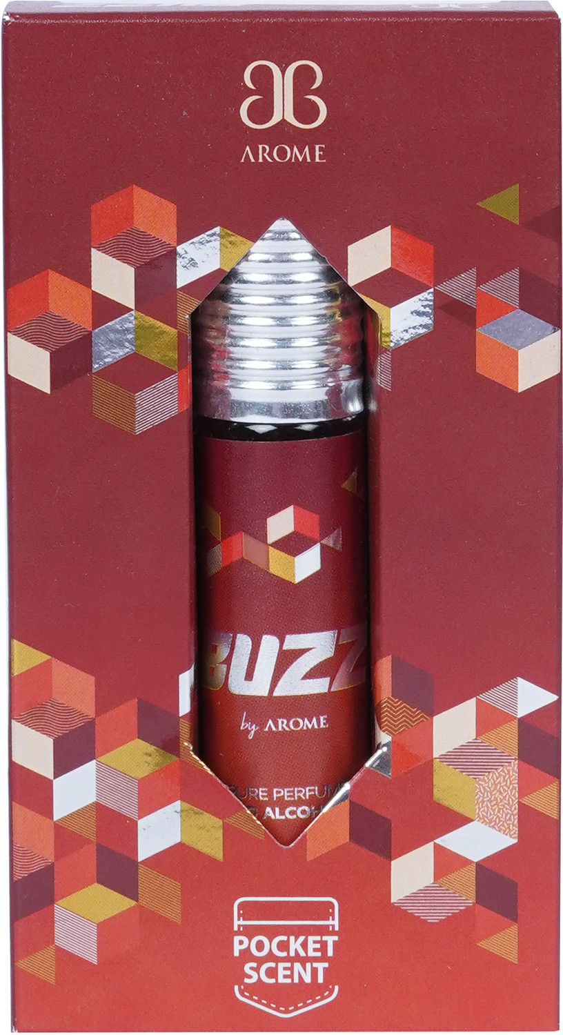 Image of AROCHEM BUZZ Attar Long Lasting Fragrance No Alcohol Pure Perfume 6ML (Pack of 1) Herbal Attar