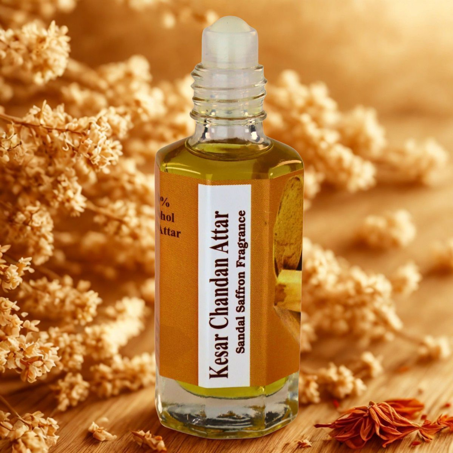 Image of Pushpa Traders PT - Kesar Chandan Attar Herbal Attar