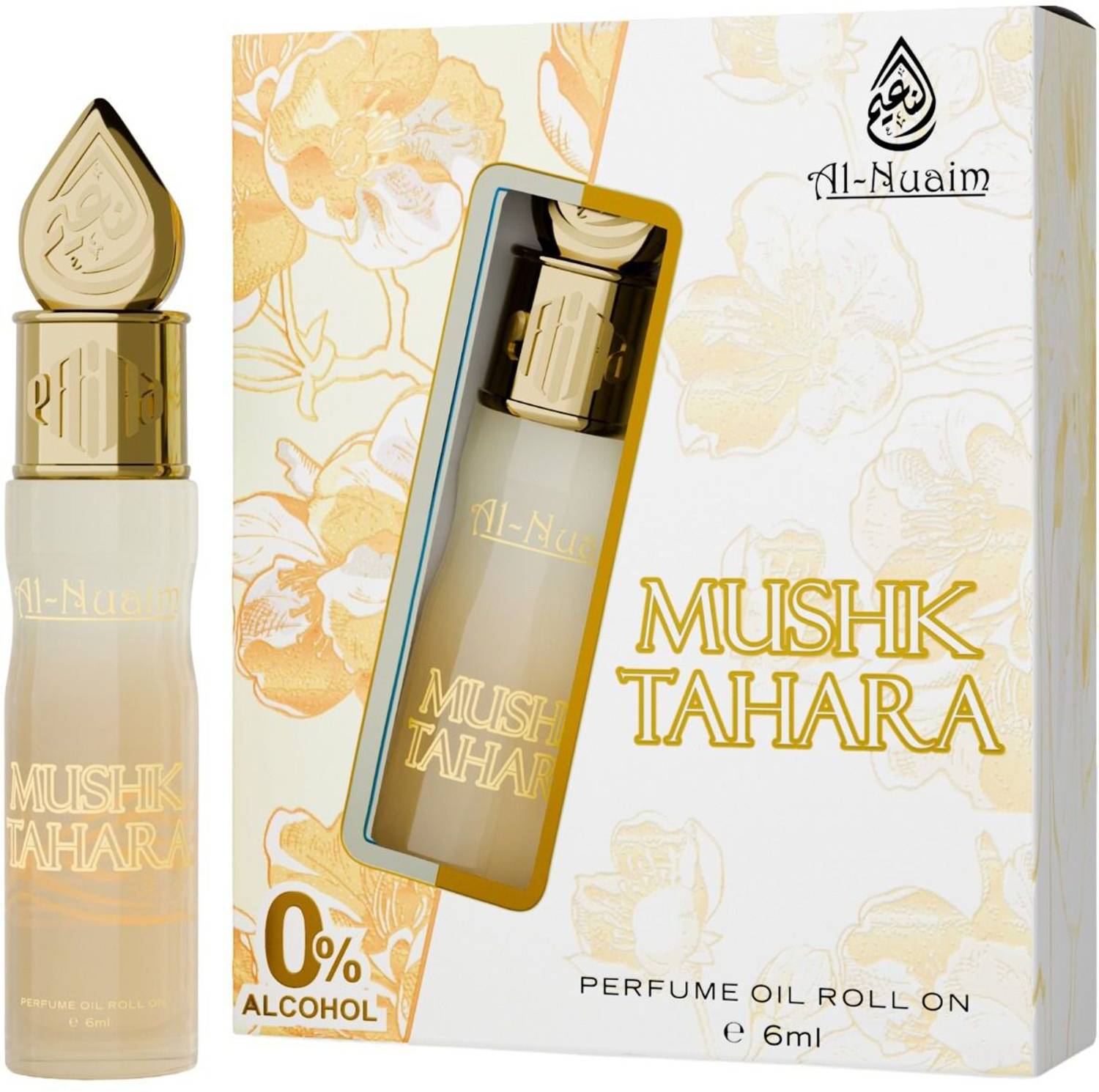 Al-Nuaim Attar Roll On - 6ML | Unisex Attar | Alcohol Free Floral Attar