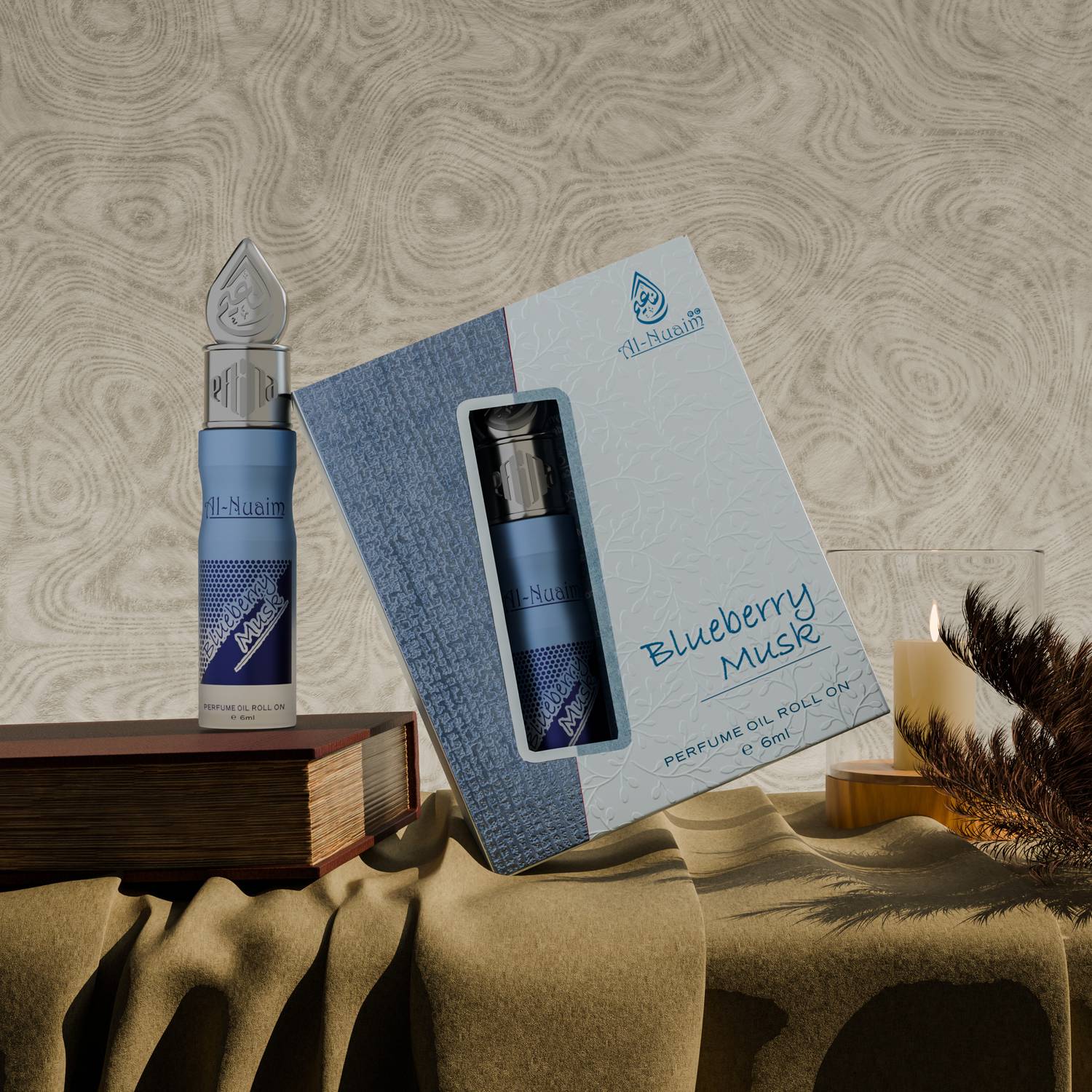 Al-Nuaim Blueberry Musk Attar 6ml - Image 1