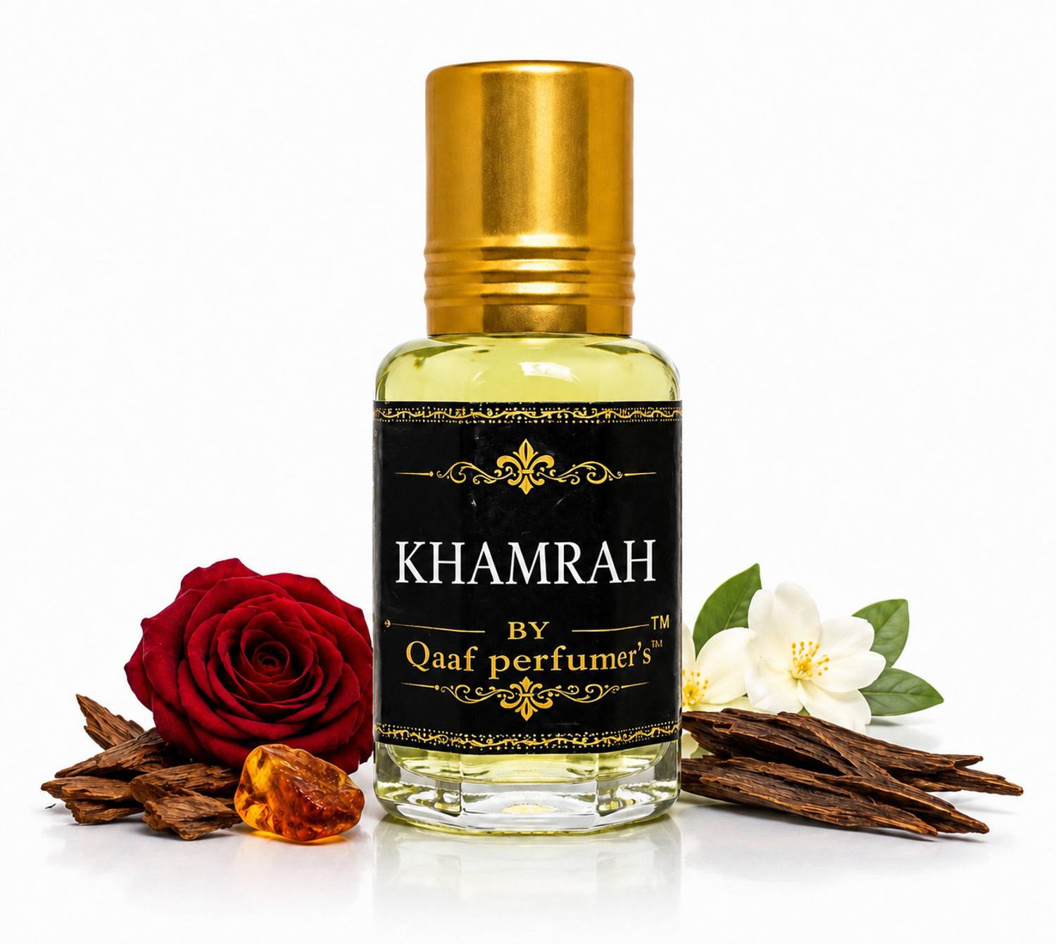 qaaf perfumers KHAMRAH Attar 12 ml - Image 1