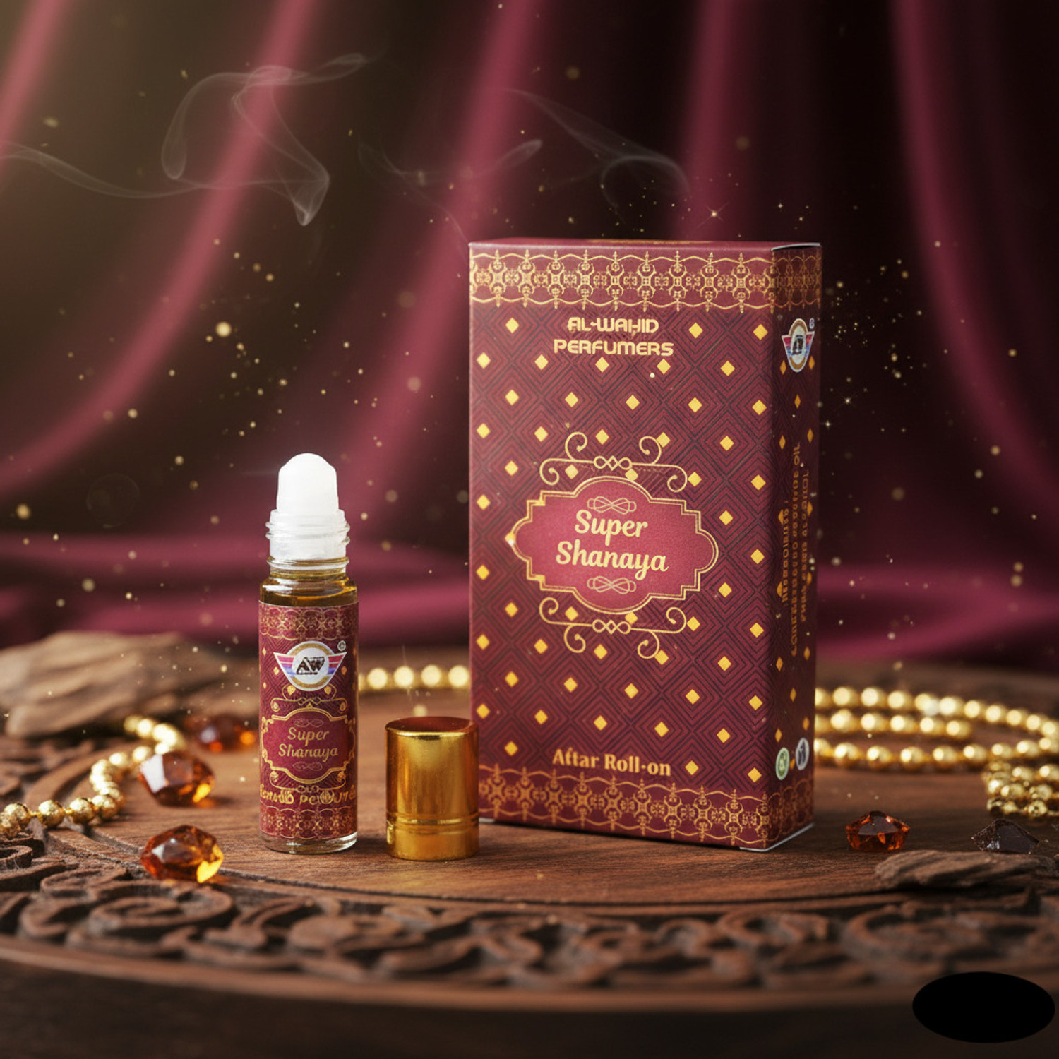 Image of al-wahid Supper Shanaya Premium Attar| Unisex Non-Alcoholic Roll-On| Floral Attar