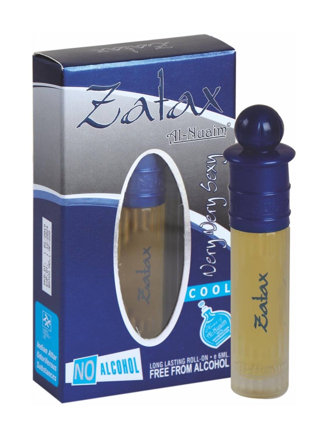 Al-Nuaim Eco series Zatax Alcohol Free Attar Roll On - 6ml Floral Attar