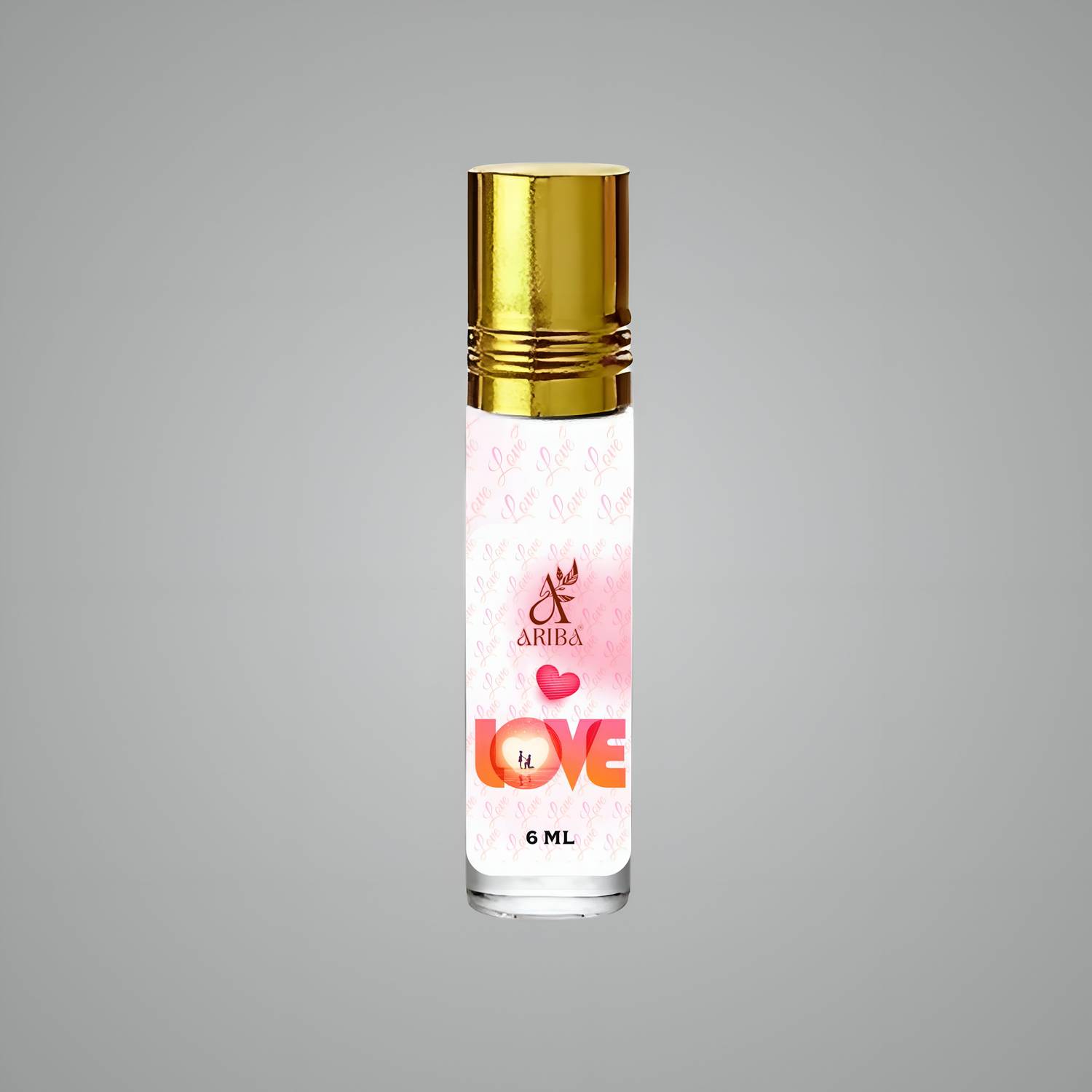 Ariba LOVE 6ML Great Fragrance Long-Lasting (Unisex) Floral Attar