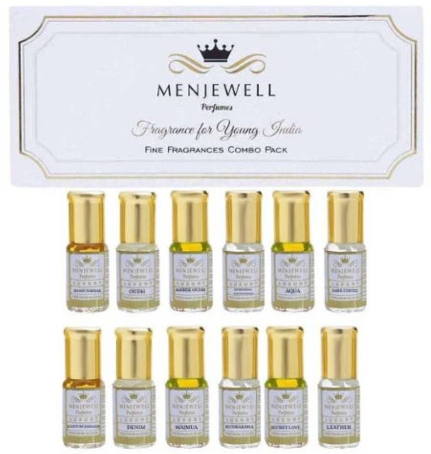 Menjewell 36 ml Floral Attar Gift Set - Image 2