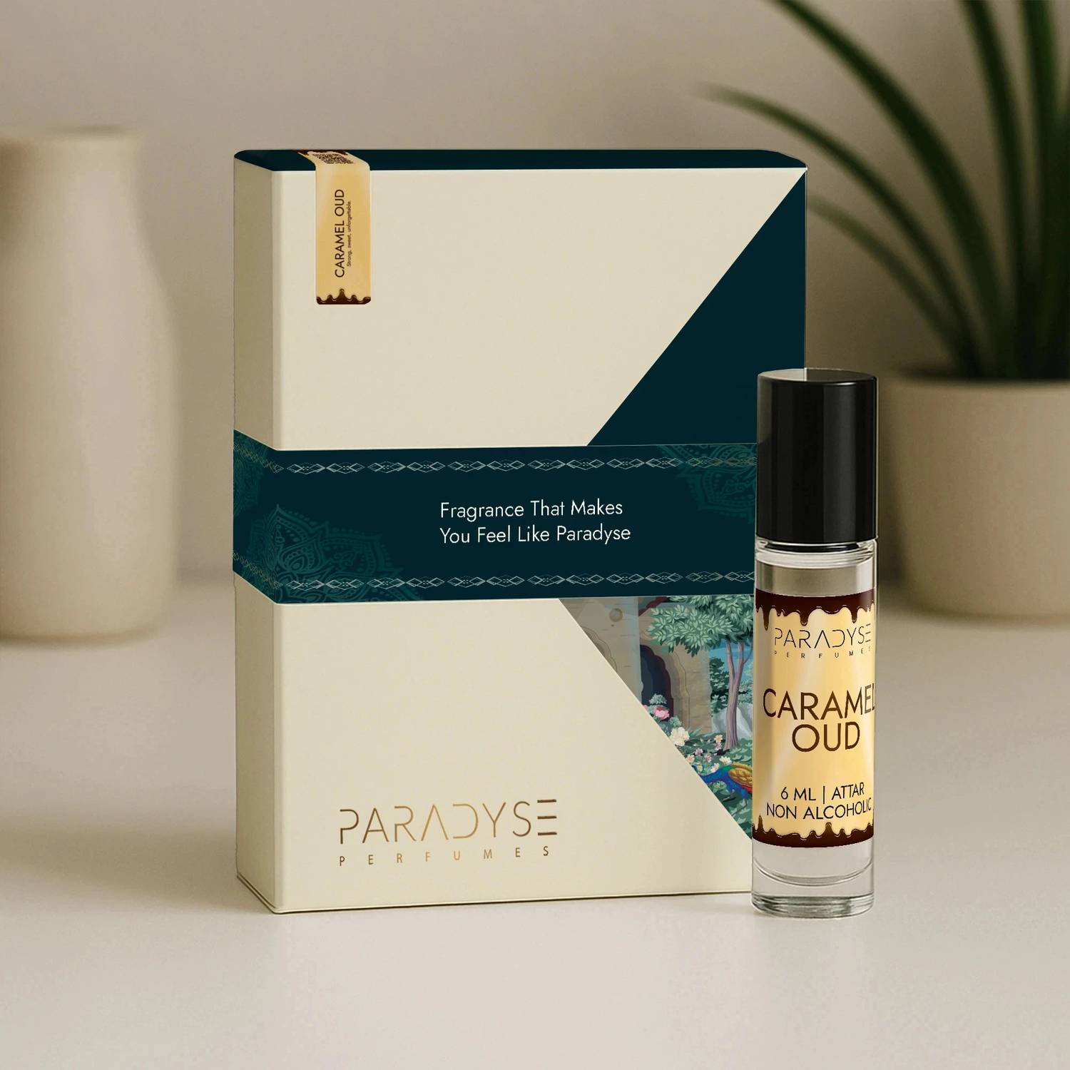 paradyse perfumes Caramel Oud Attar 6 ml
