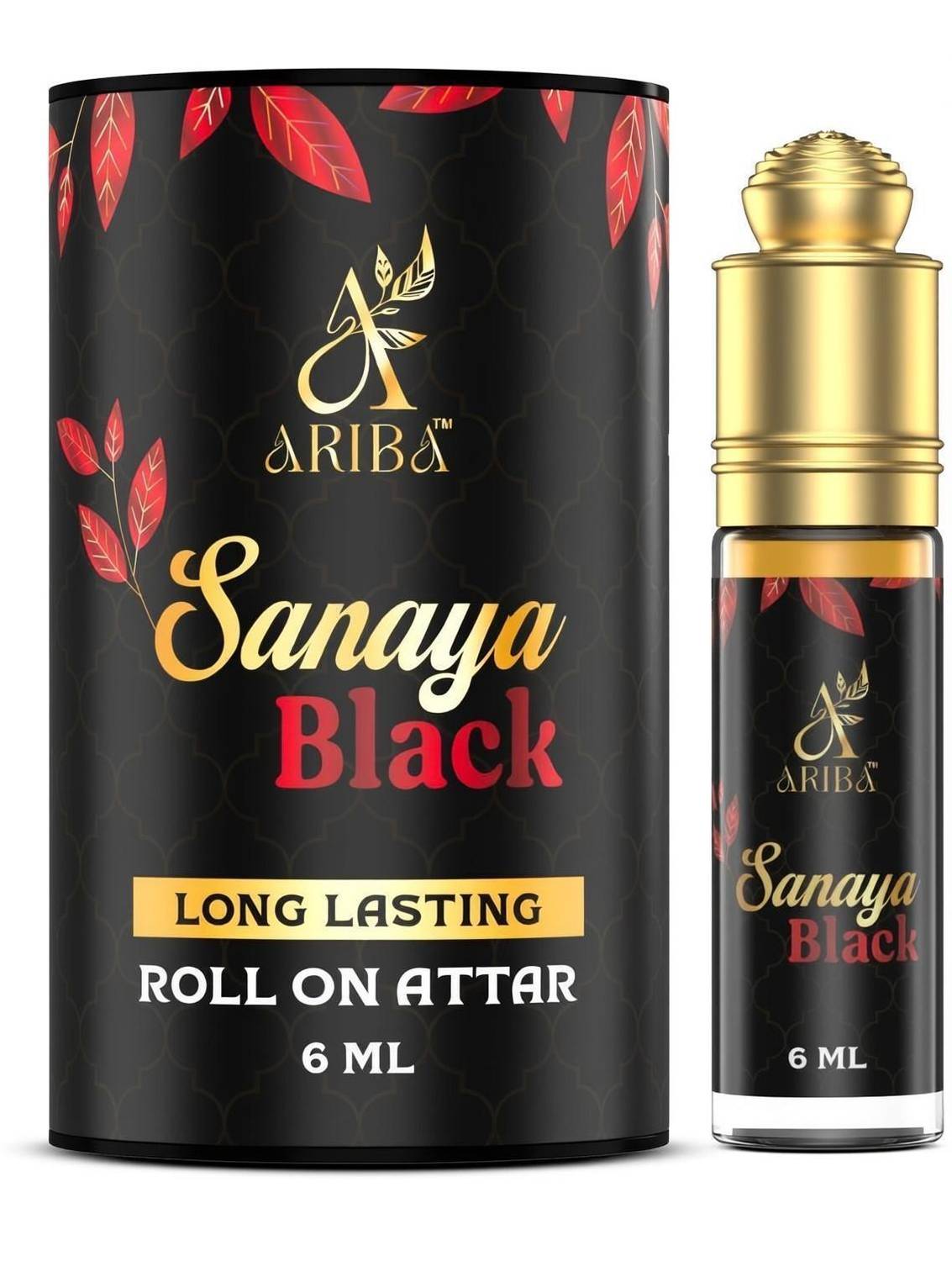 Ariba SANAYA BLACK Floral Attar