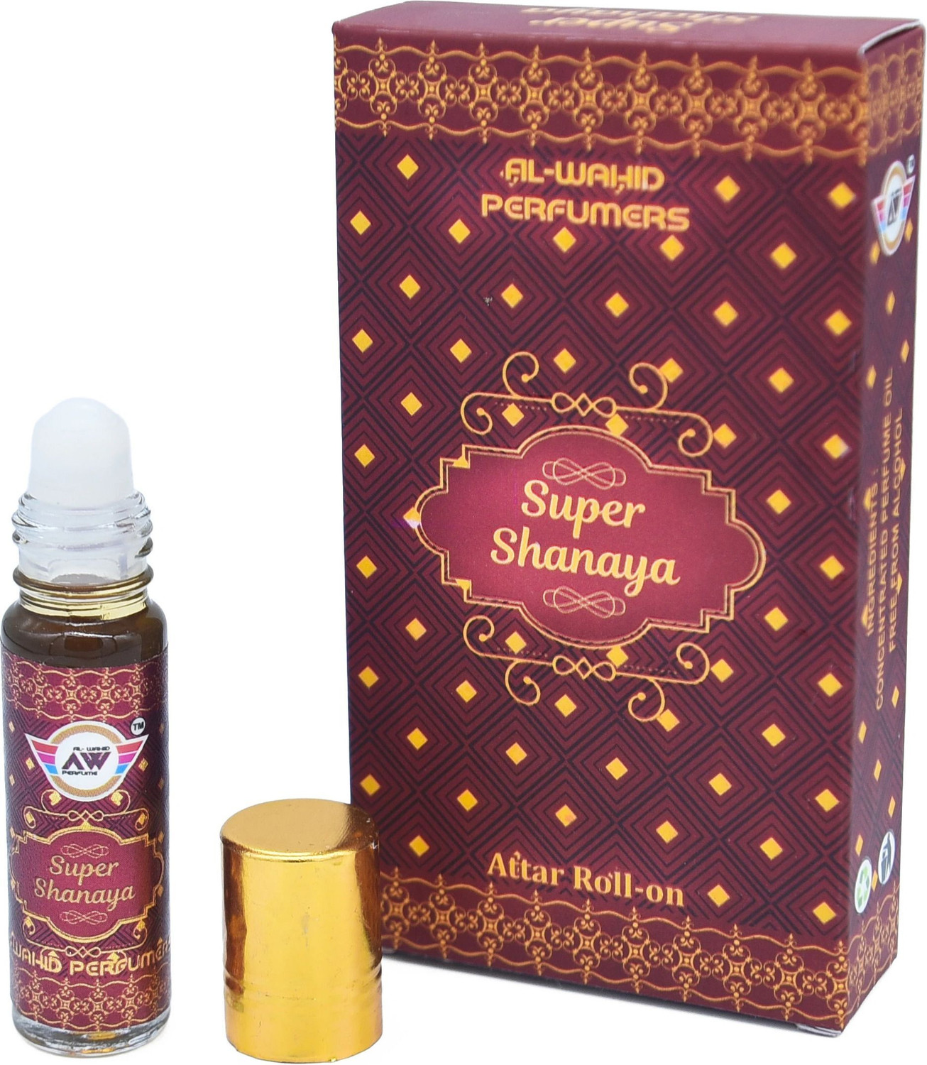 Image of al-wahid Supper Shanaya Premium Attar| Unisex Non-Alcoholic Roll-On| Floral Attar