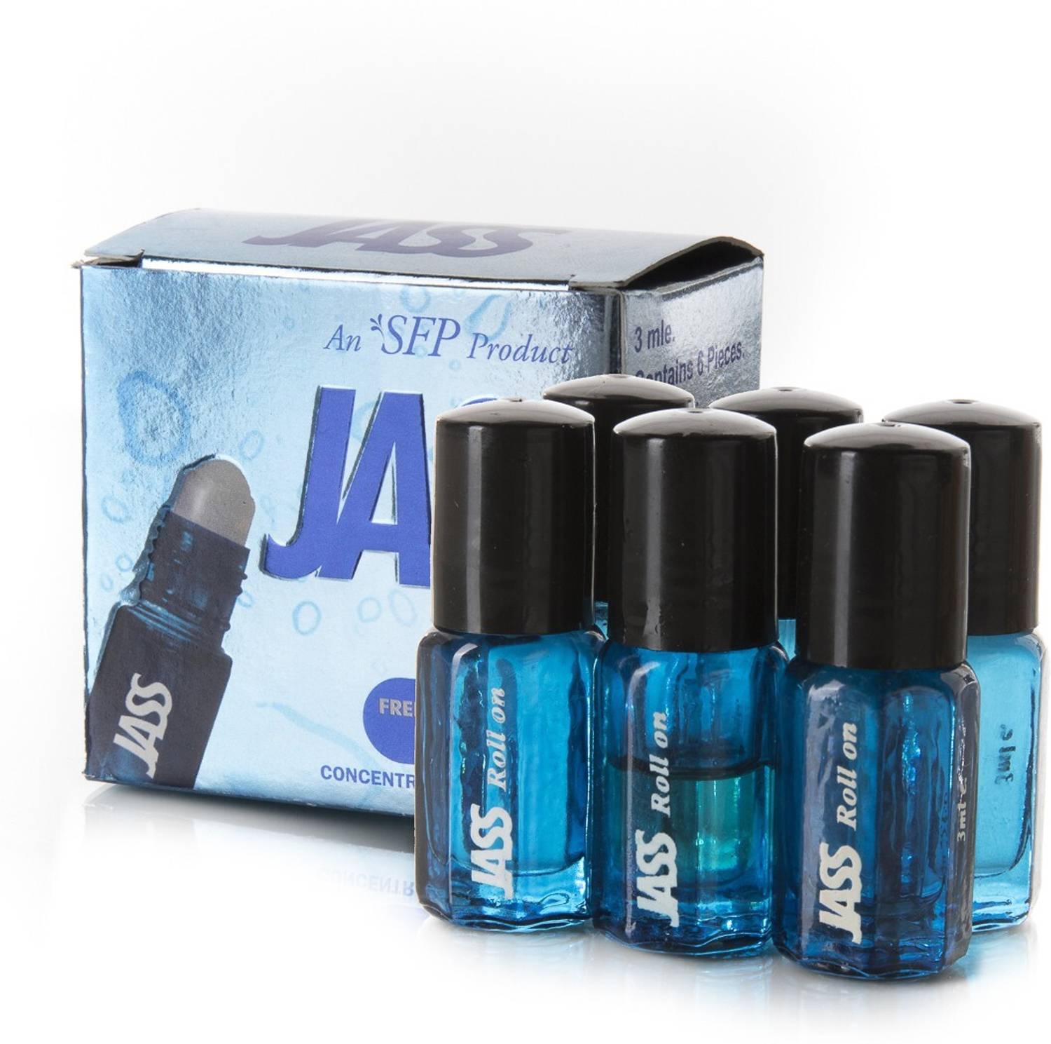 JASS Floral Attar Roll on 3ml Pack of 6 - Image 1