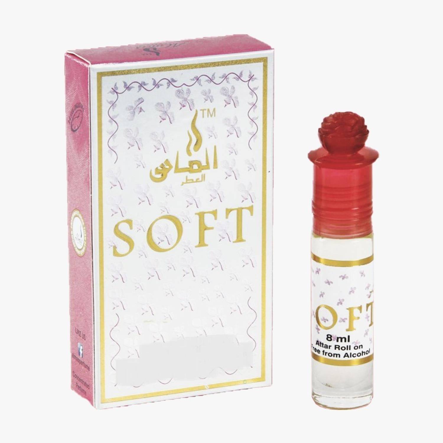 Almas BRAND 100% ORIGINAL (SOFT) GREAT FRAGRANCE LONG-LASTING (UNISEX) 8Ml Floral Attar