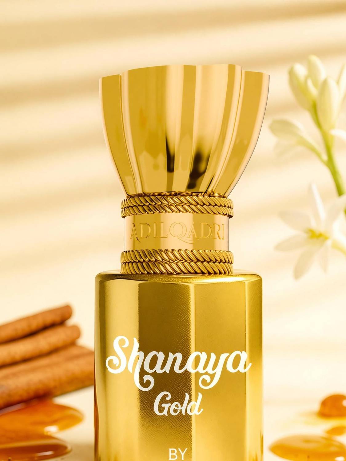 Adilqadri Shanaya Gold Gourmand Fragrance - Image 4