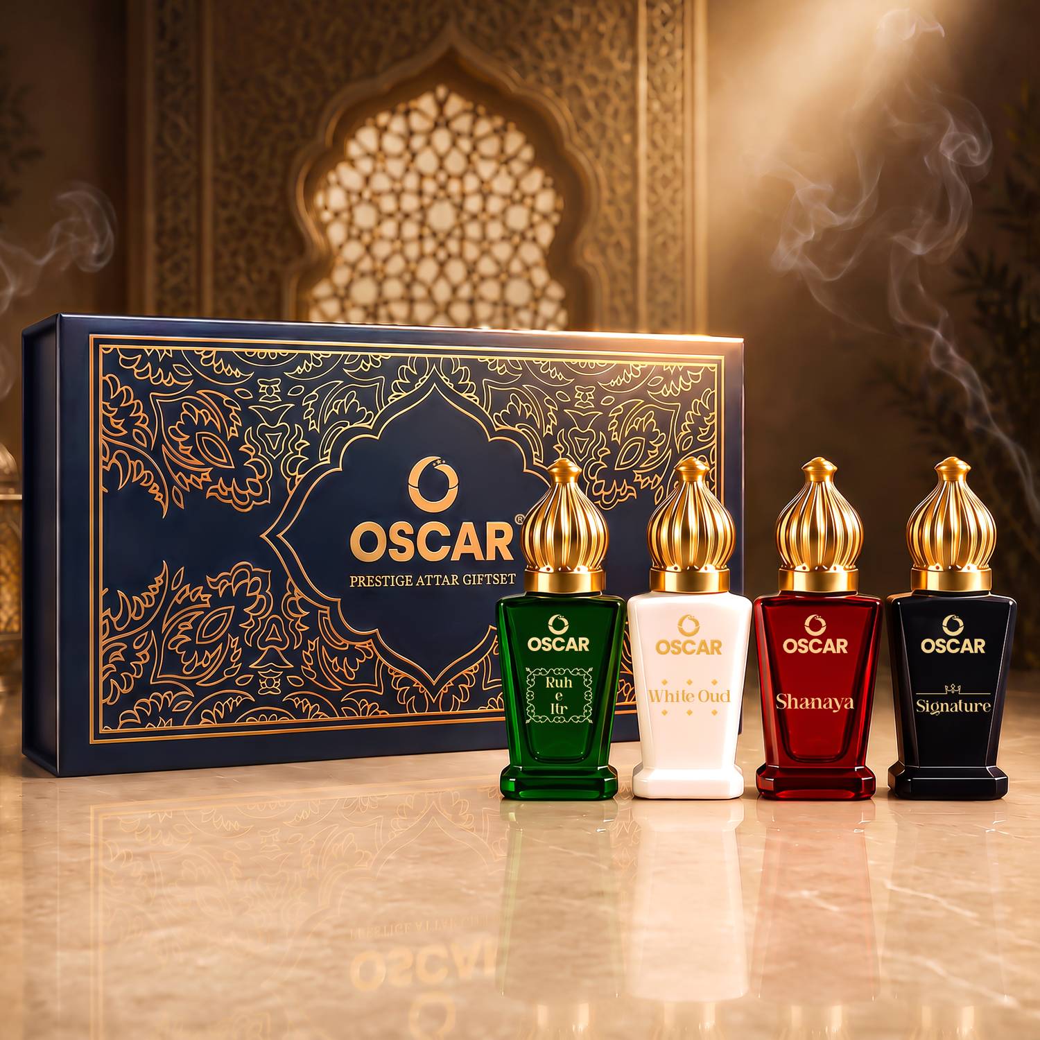 Oscar Attar Gift Set 4x12ml Pack of 4 · 12 ml (48 ml total) - Image 1