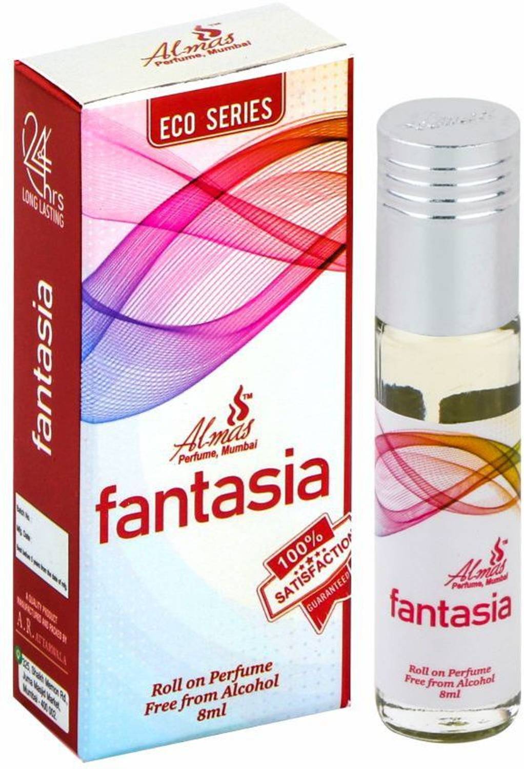 Almas ORIGINAL (FANTASIA) GREAT FRAGRANCE LONG-LASTING (UNISEX) 8ML Floral Attar