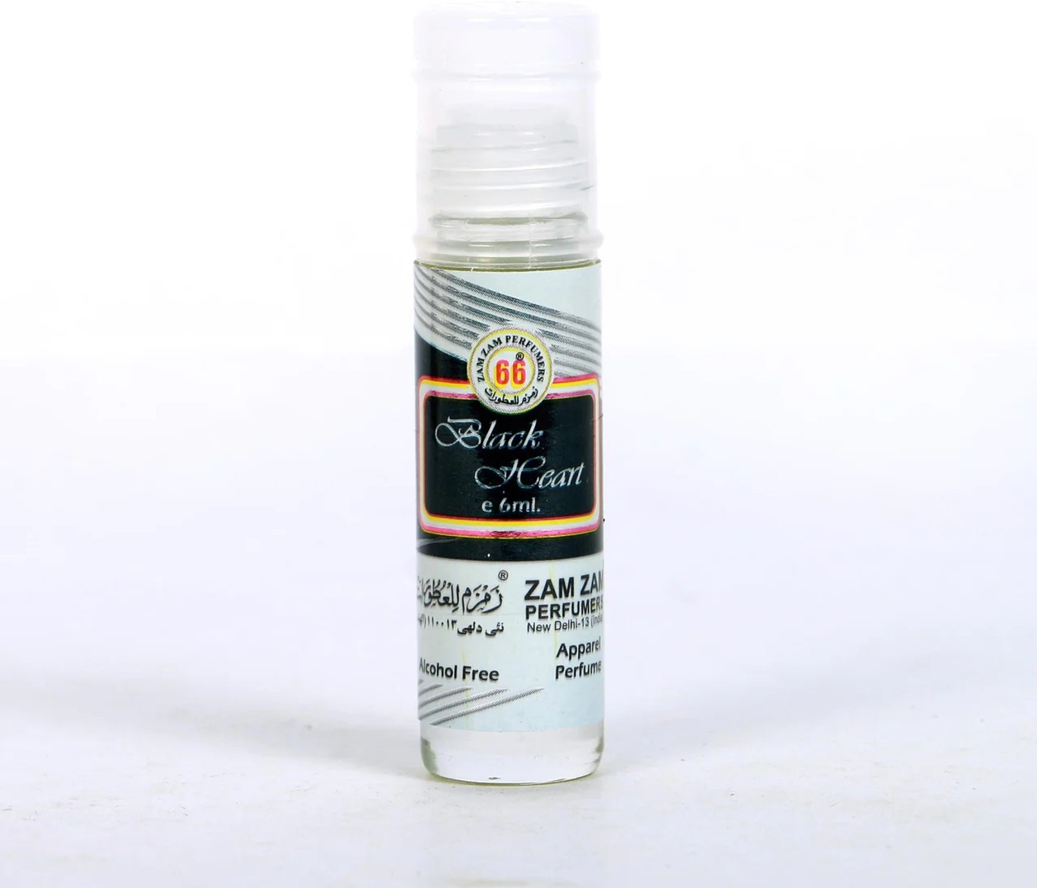 Image of Zam Zam Perfumers Black Heart a most liked product and long lasting Herbal Attar